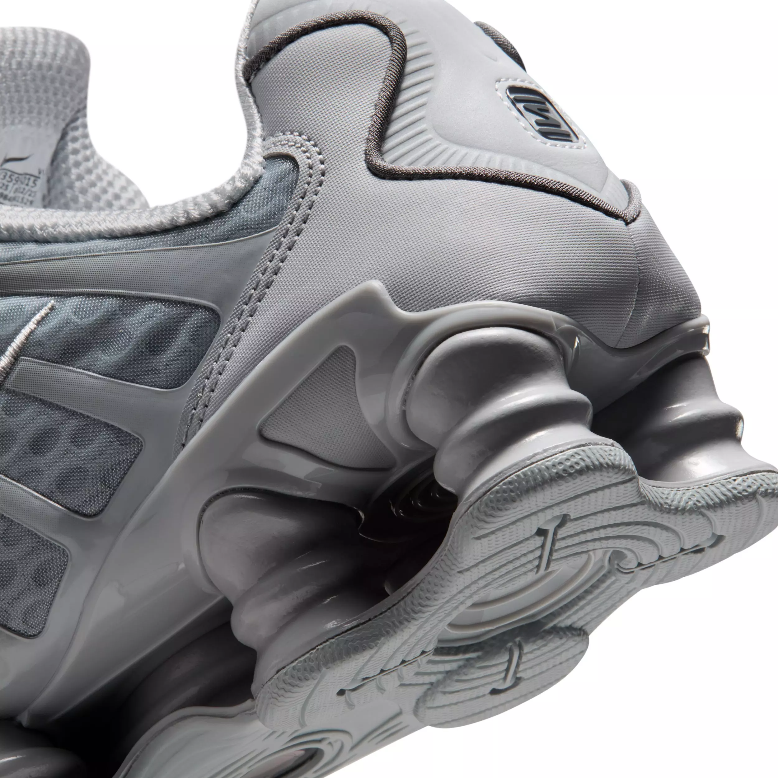 Nike Shox TL "Wolf Grey/Iron Grey" Men's Shoe - GREY/GREY