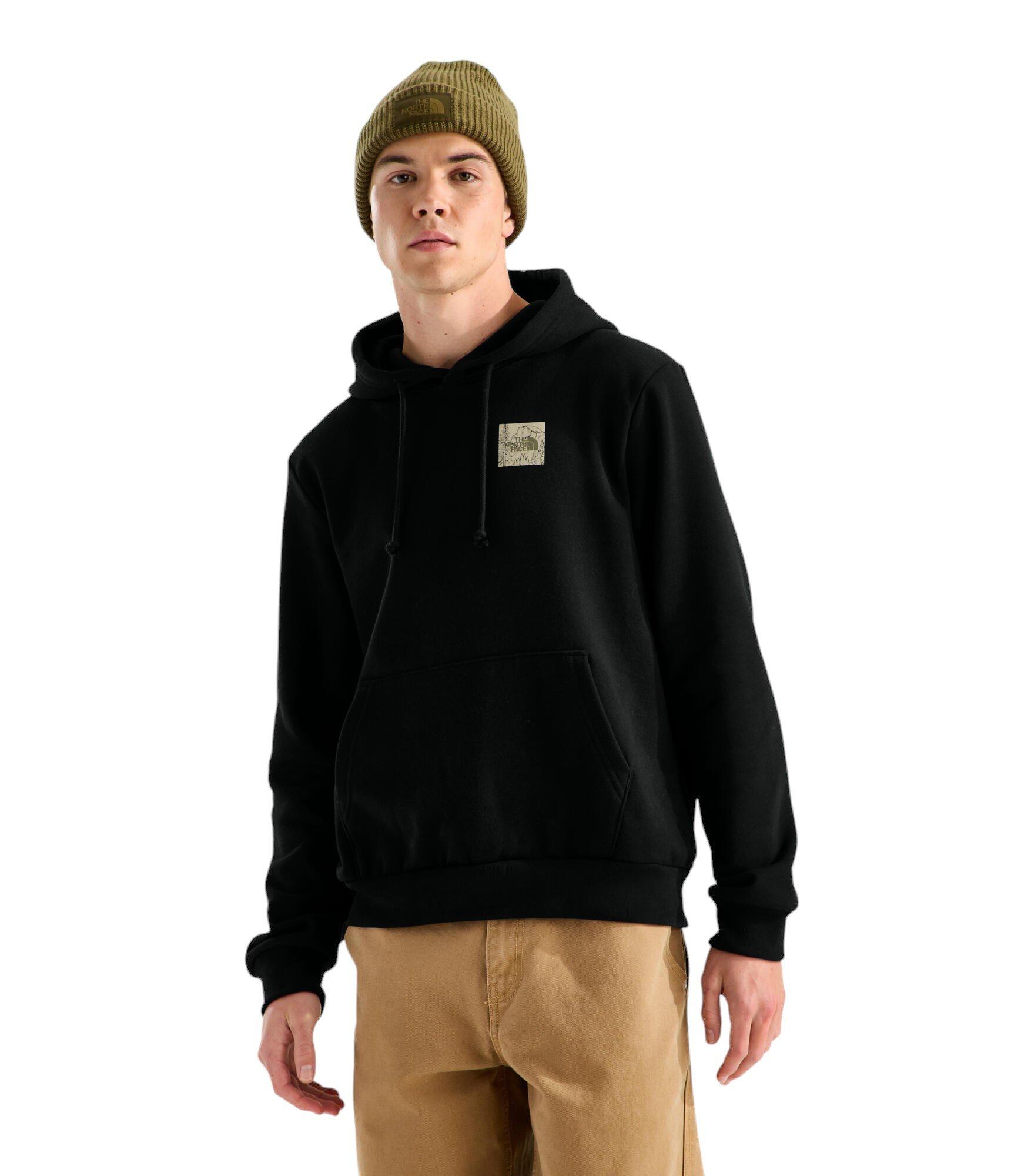Nike Men's Evolution Monte Regular Hoodie - Black - BLACK