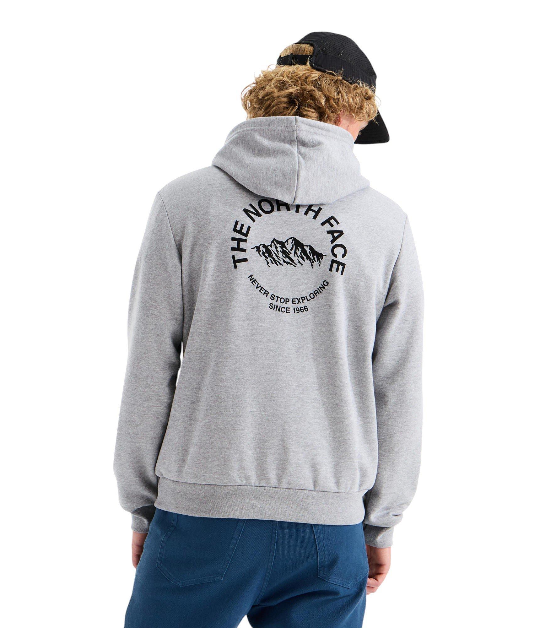 The North Face Men's Evolution NSE Regular Hoodie - Grey - GREY