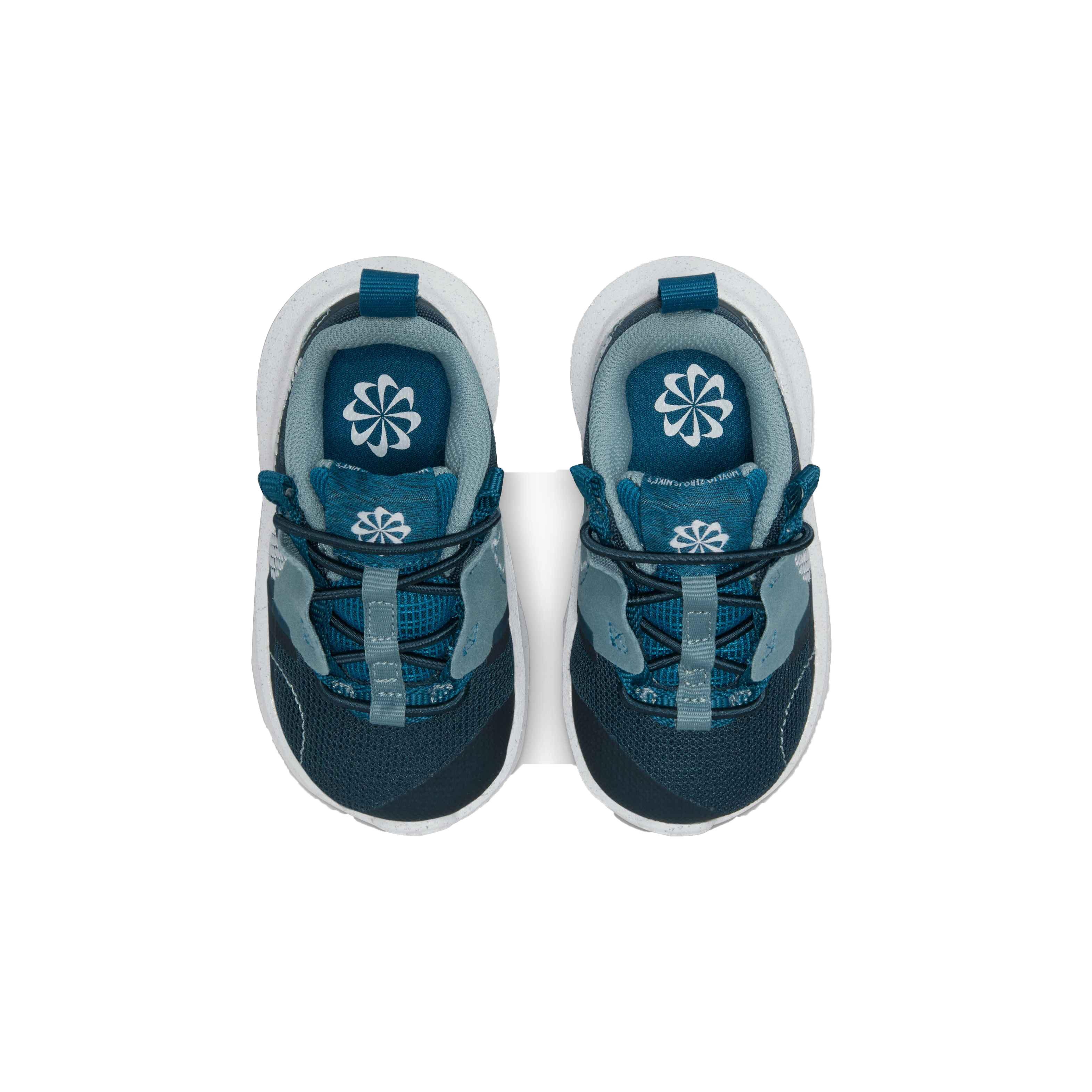 Nike Crater Impact "Armory Navy/White/Marina/Aviator Grey" Infant Boys' Shoe - BLUE Thumbnail View 4