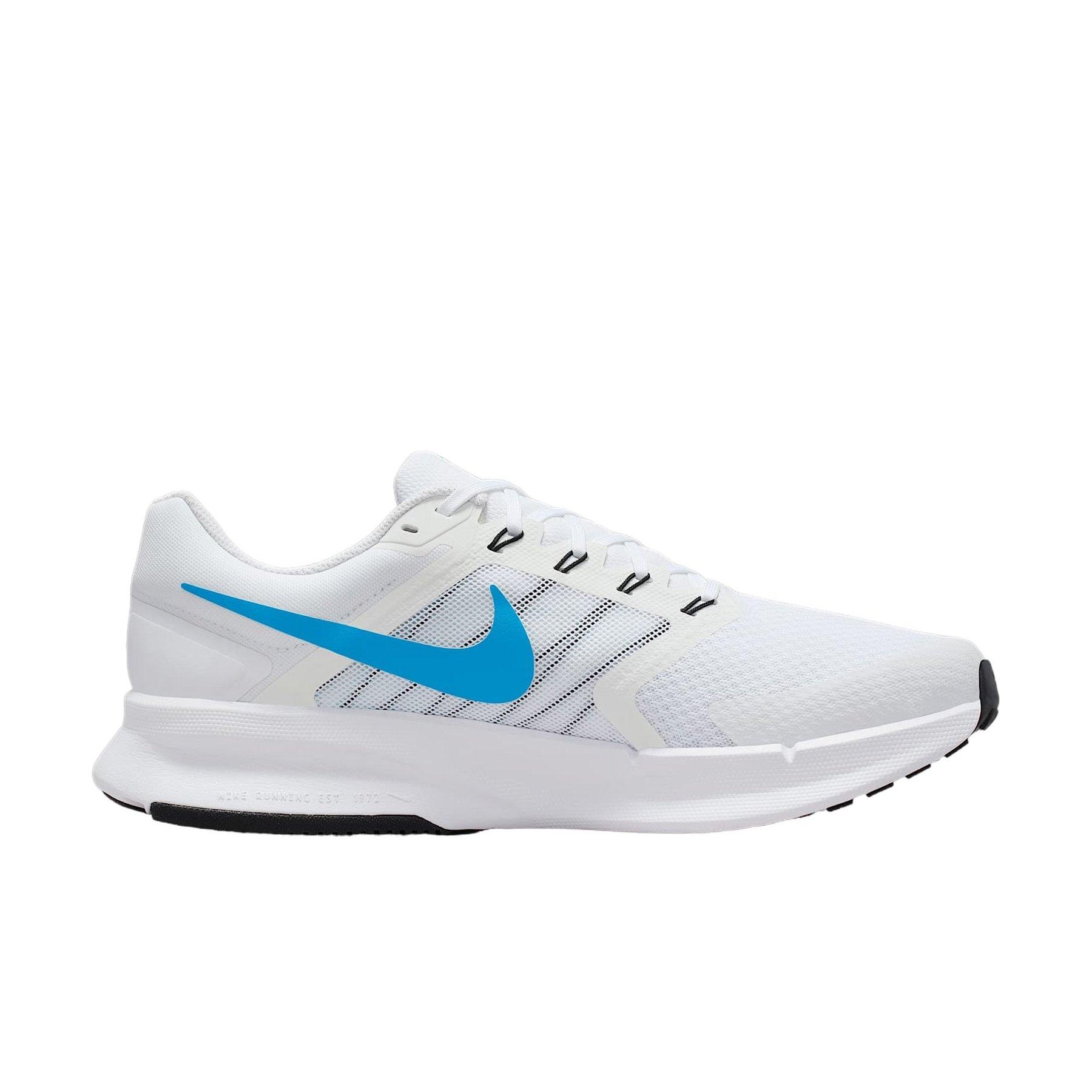 Nike Run Swift 3 "Sail/Summit White/White/Blue Hero" Men's Running Shoe - SAIL/WHITE/WHITE/BLUE Thumbnail View 1
