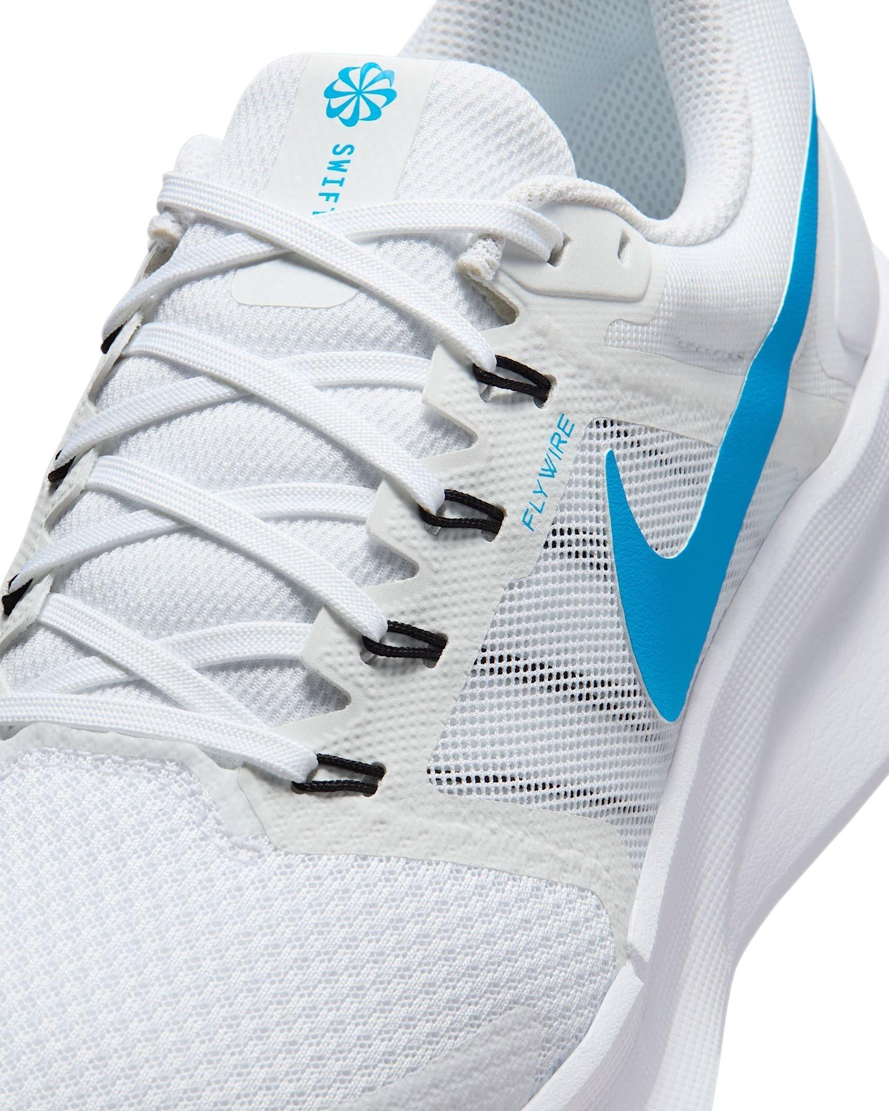 Nike Run Swift 3 "Sail/Summit White/White/Blue Hero" Men's Running Shoe - SAIL/WHITE/WHITE/BLUE Thumbnail View 7