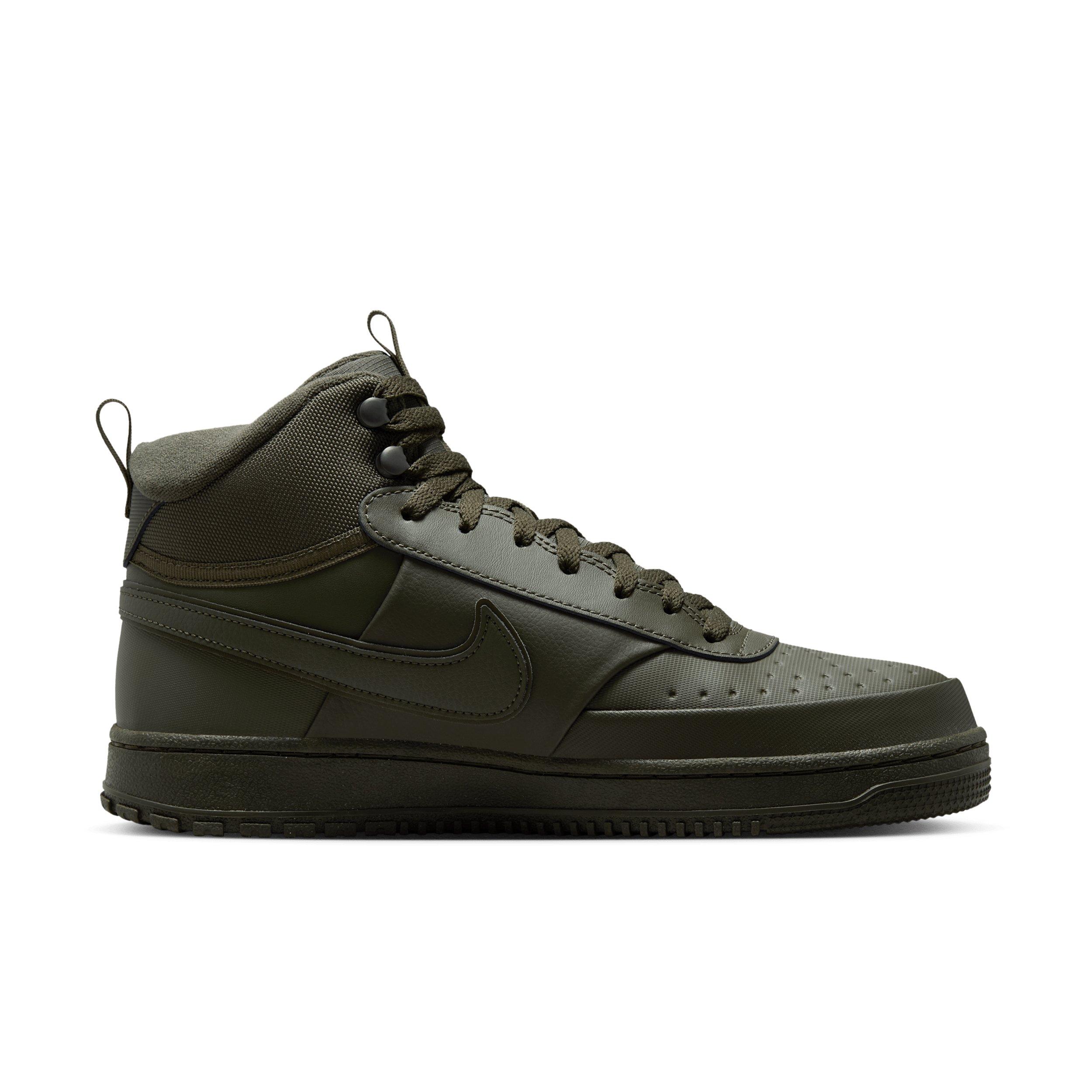 Nike Court Vision Mid "Cargo Khaki/Sequoia/Sequoia/Cargo Khaki" Men's Winterized Shoe - KHAKI/SEQUOIA/SEQUOIA/KHAKI Thumbnail View 1