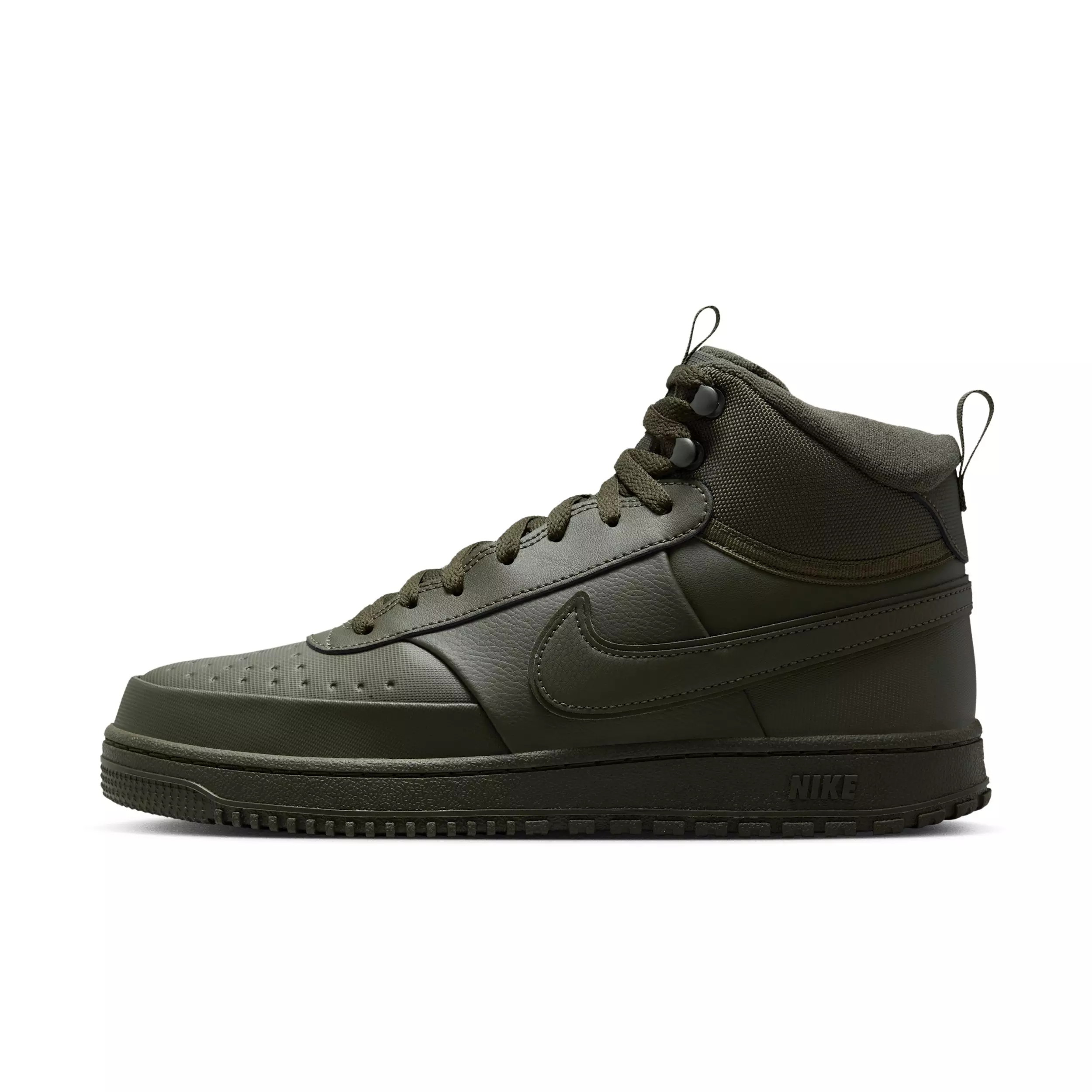 Nike Court Vision Mid "Cargo Khaki/Sequoia/Sequoia/Cargo Khaki" Men's Winterized Shoe - KHAKI/SEQUOIA/SEQUOIA/KHAKI