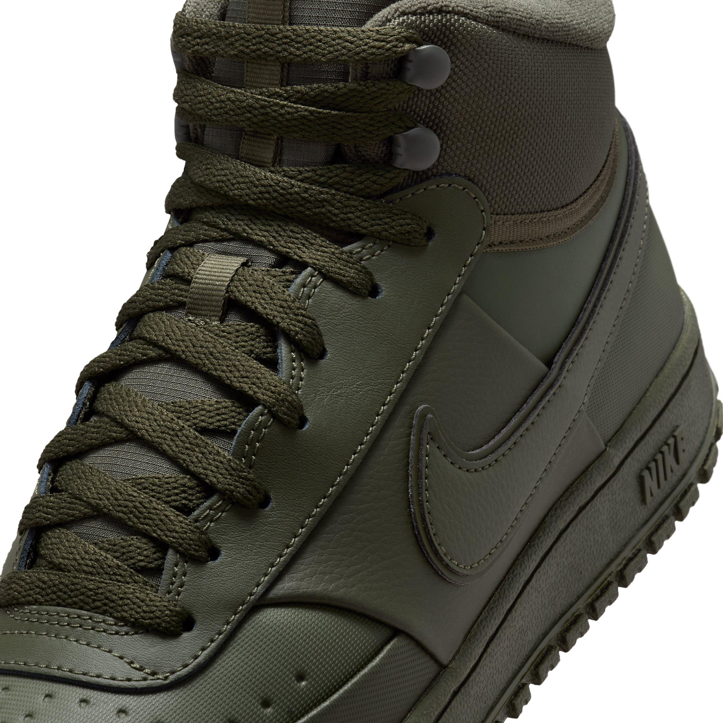 Nike Court Vision Mid "Cargo Khaki/Sequoia/Sequoia/Cargo Khaki" Men's Winterized Shoe - KHAKI/SEQUOIA/SEQUOIA/KHAKI Thumbnail View 7