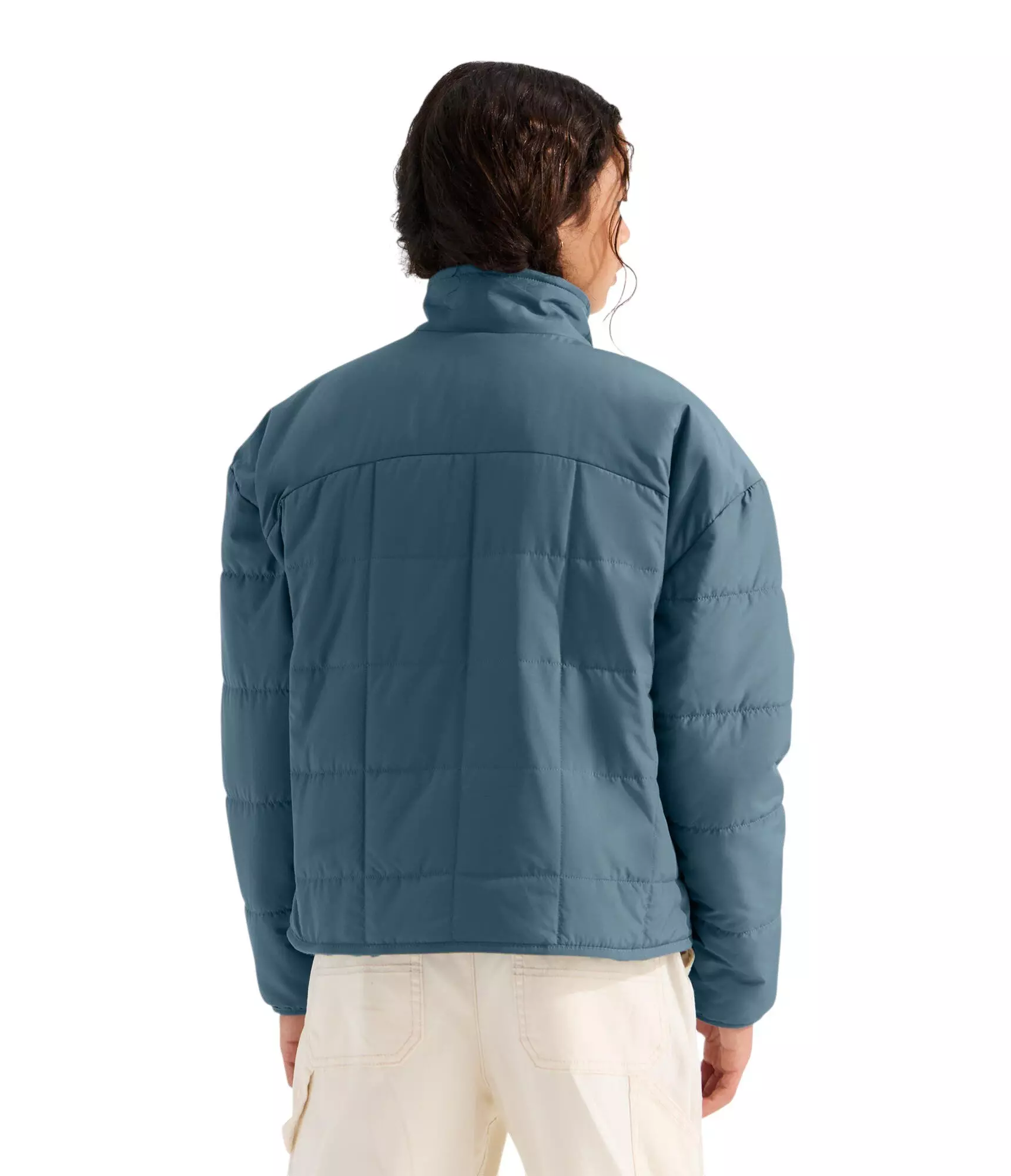 The North Face Big Girls' Reversible Shasta Full-Zip Jacket - Twilight - TWILIGHT