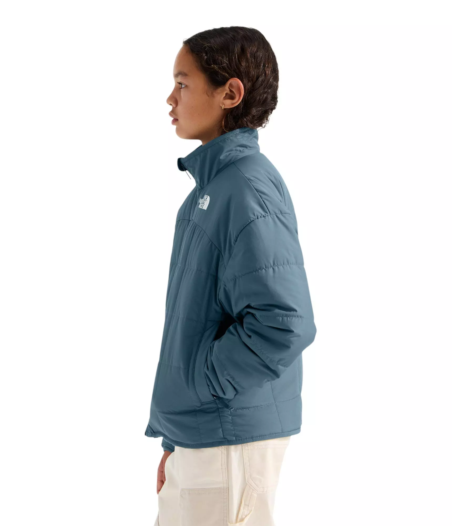 The North Face Big Girls' Reversible Shasta Full-Zip Jacket - Twilight - TWILIGHT