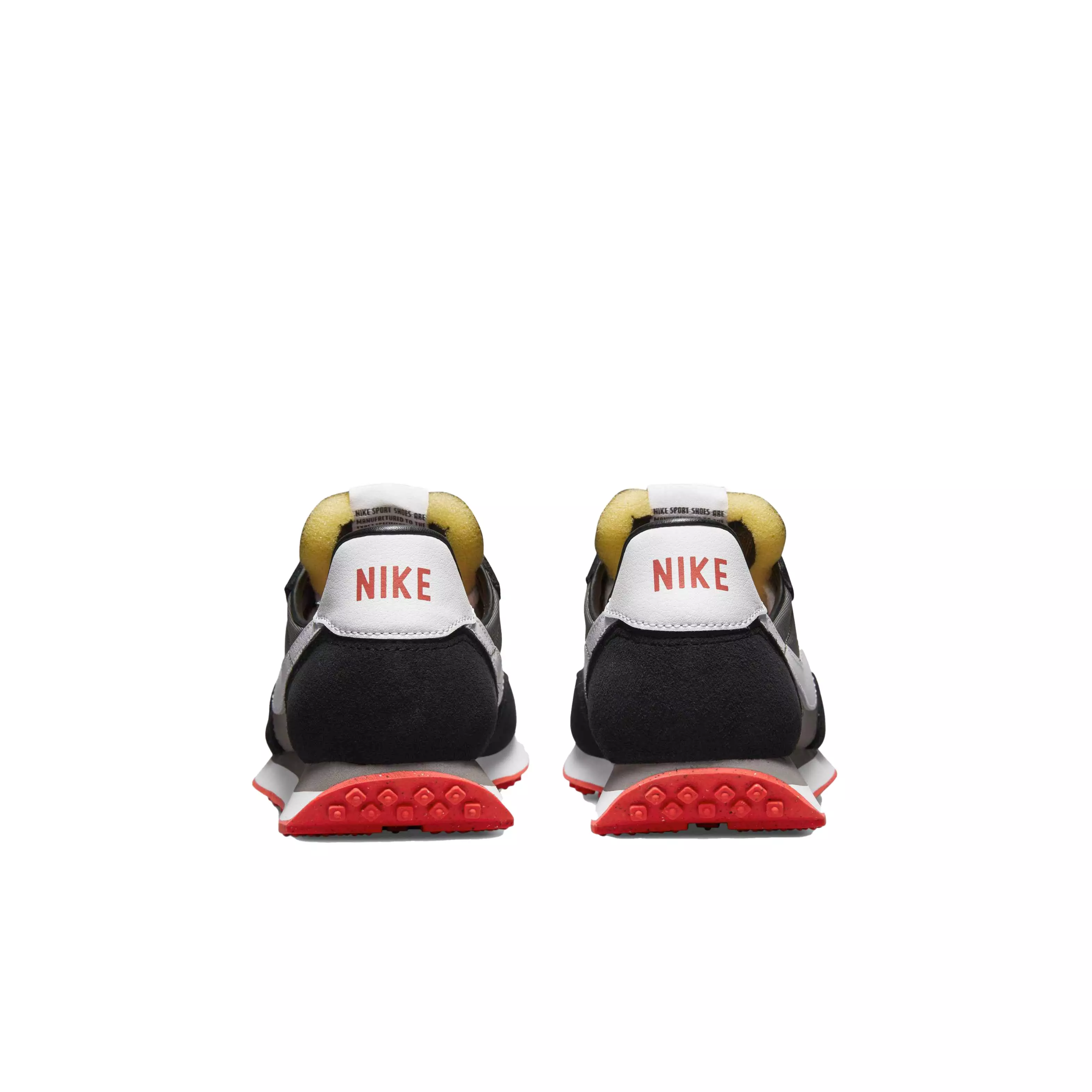 Nike Waffle Trainer 2 "Flat Pewter/White/Black/Siren Red" Grade School Boys' Shoe - GREY