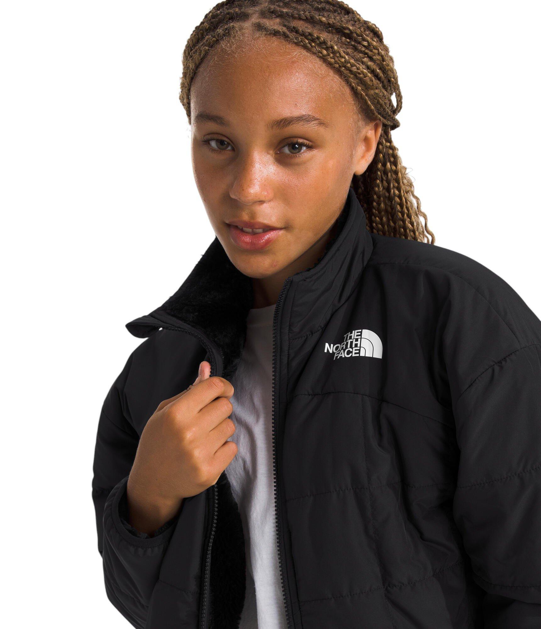 The North Face Big Girls' Reversible Shasta Full-Zip Jacket - Black