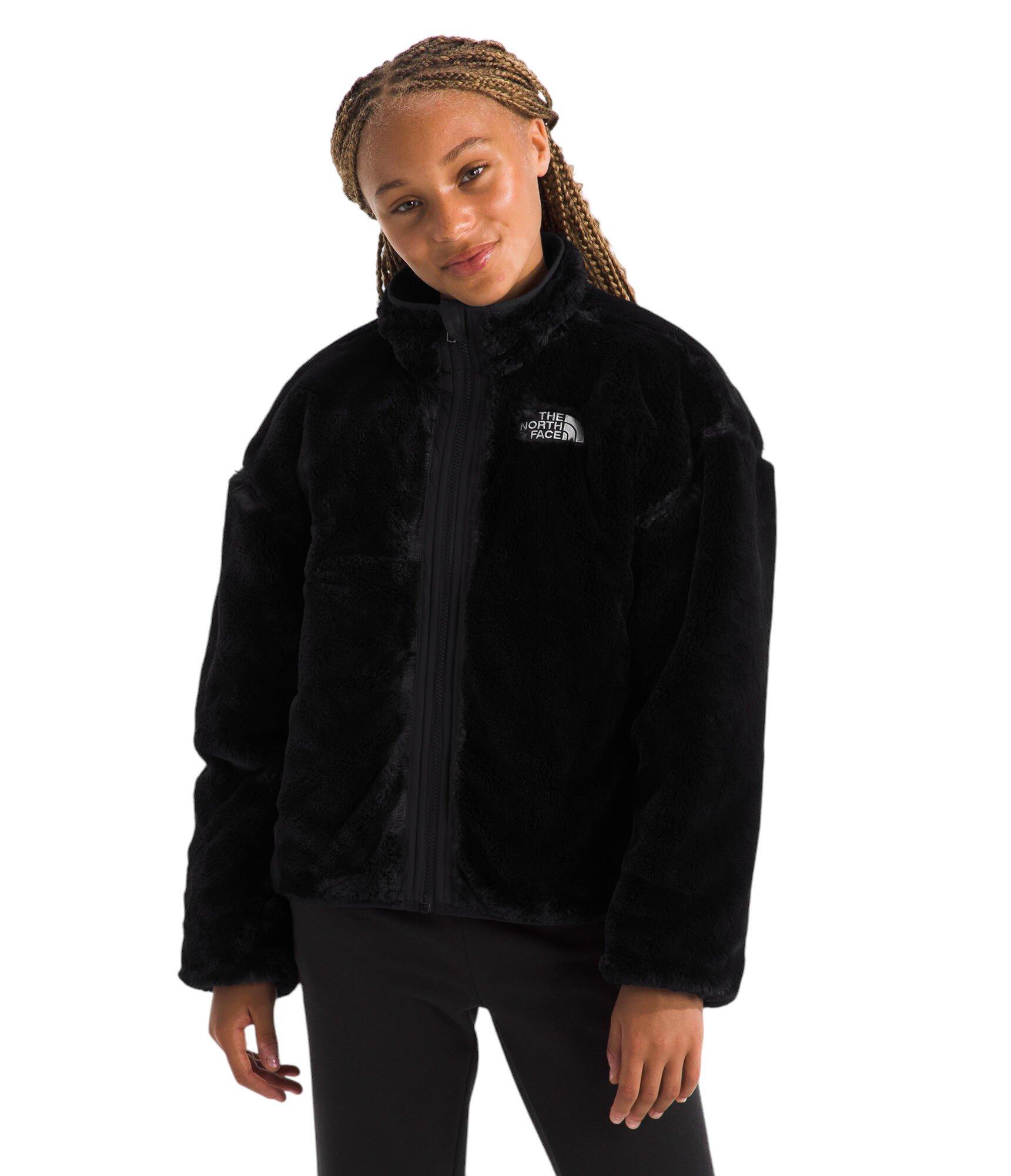 The North Face Big Girls' Reversible Shasta Full-Zip Jacket - Black