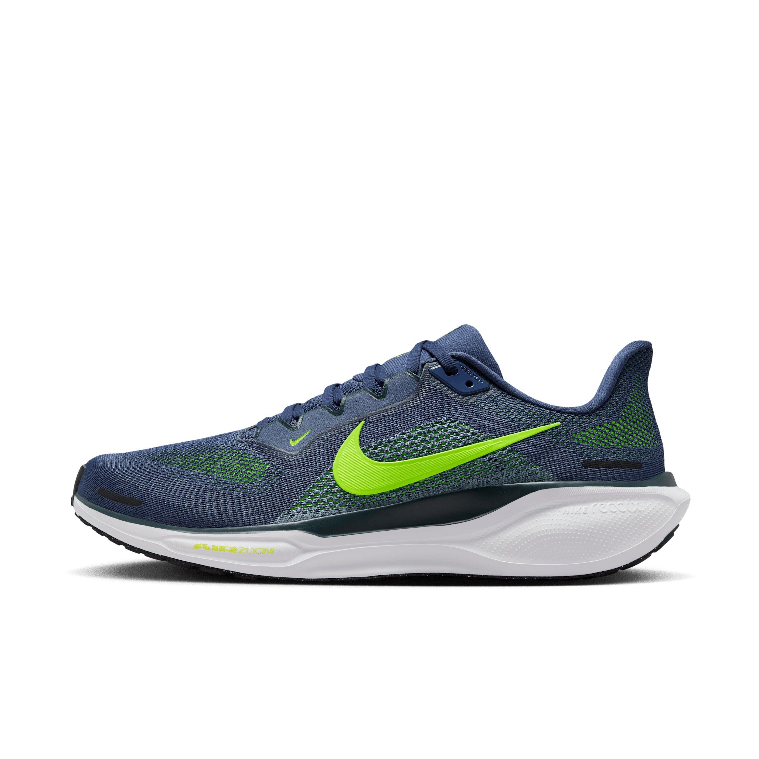 Nike Pegasus 41 "Sanded Purple/Seaweed/Cannon/Volt" Men's Running Shoe - PURPLE/SEAWEED/CANNON/VOLT Thumbnail View 2