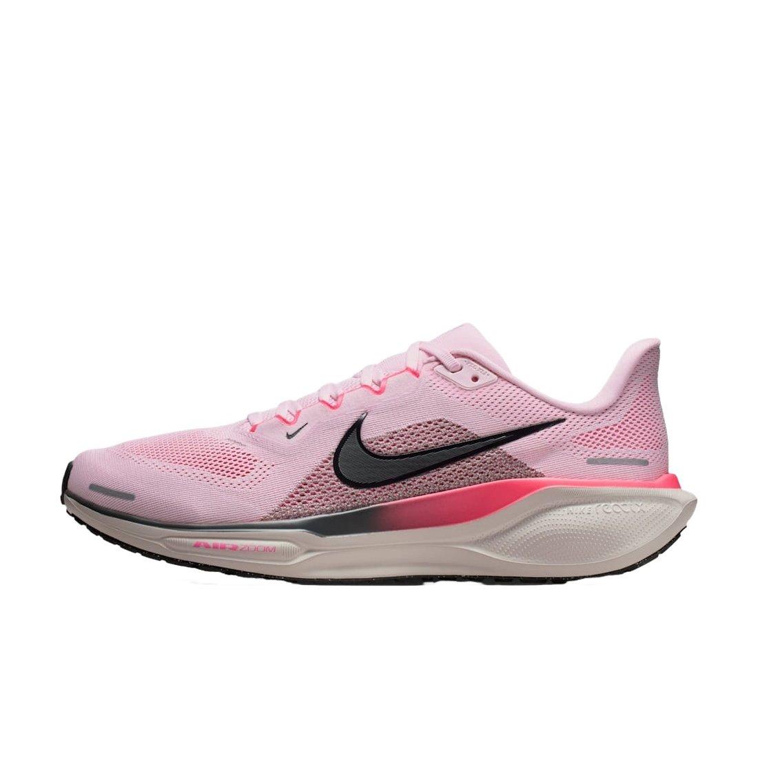 Nike Pegasus 41 "Pink Foam/Taupe Grey/Hyper Pink/Off Noir" Men's Running Shoe - PINK/GREY/PINK/OFF NOIR Thumbnail View 2