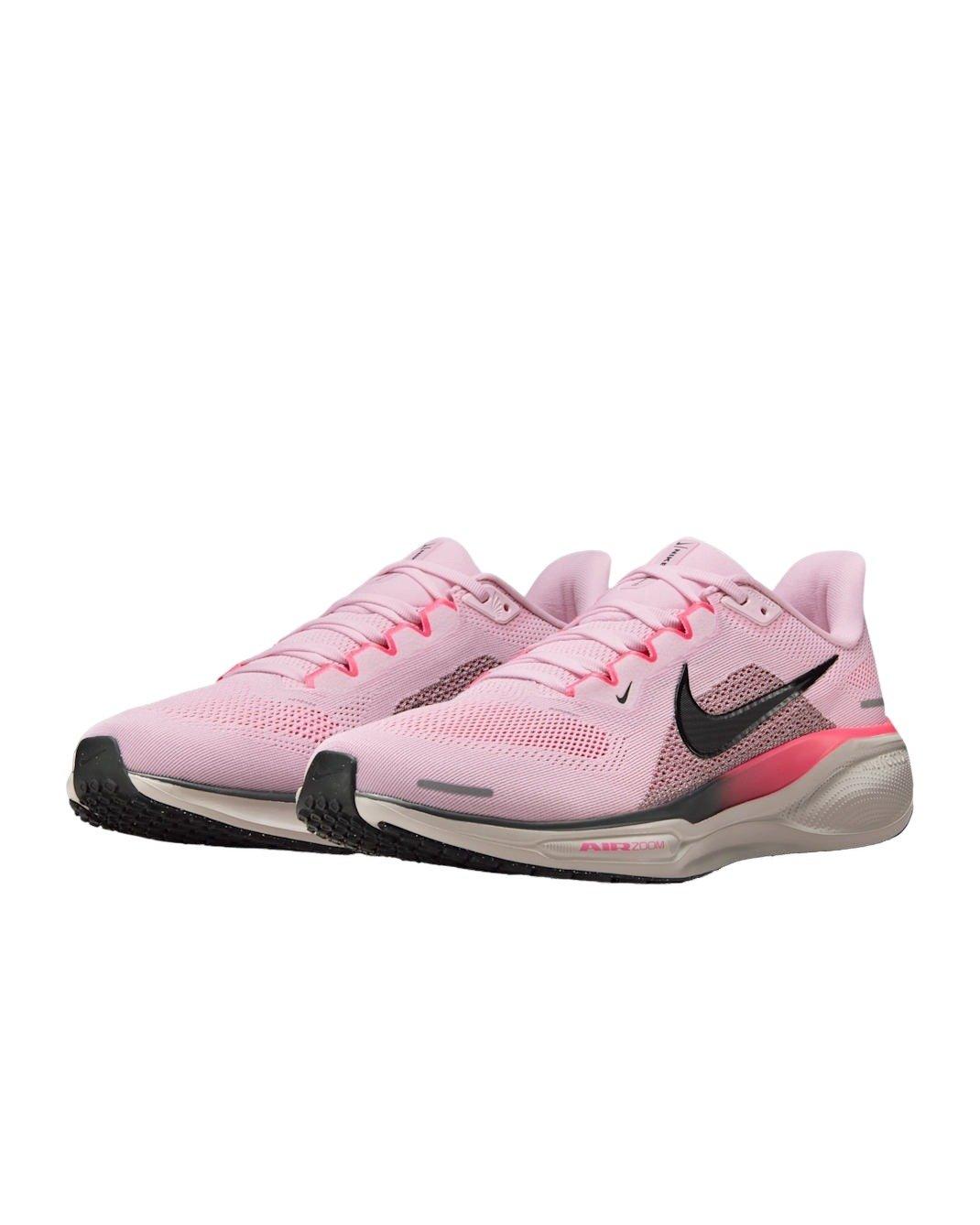 Nike Pegasus 41 "Pink Foam/Taupe Grey/Hyper Pink/Off Noir" Men's Running Shoe - PINK/GREY/PINK/OFF NOIR Thumbnail View 3