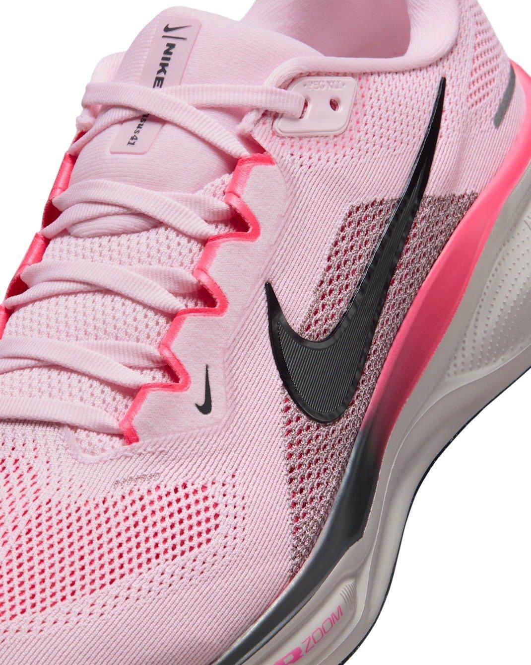 Nike Pegasus 41 "Pink Foam/Taupe Grey/Hyper Pink/Off Noir" Men's Running Shoe - PINK/GREY/PINK/OFF NOIR Thumbnail View 7