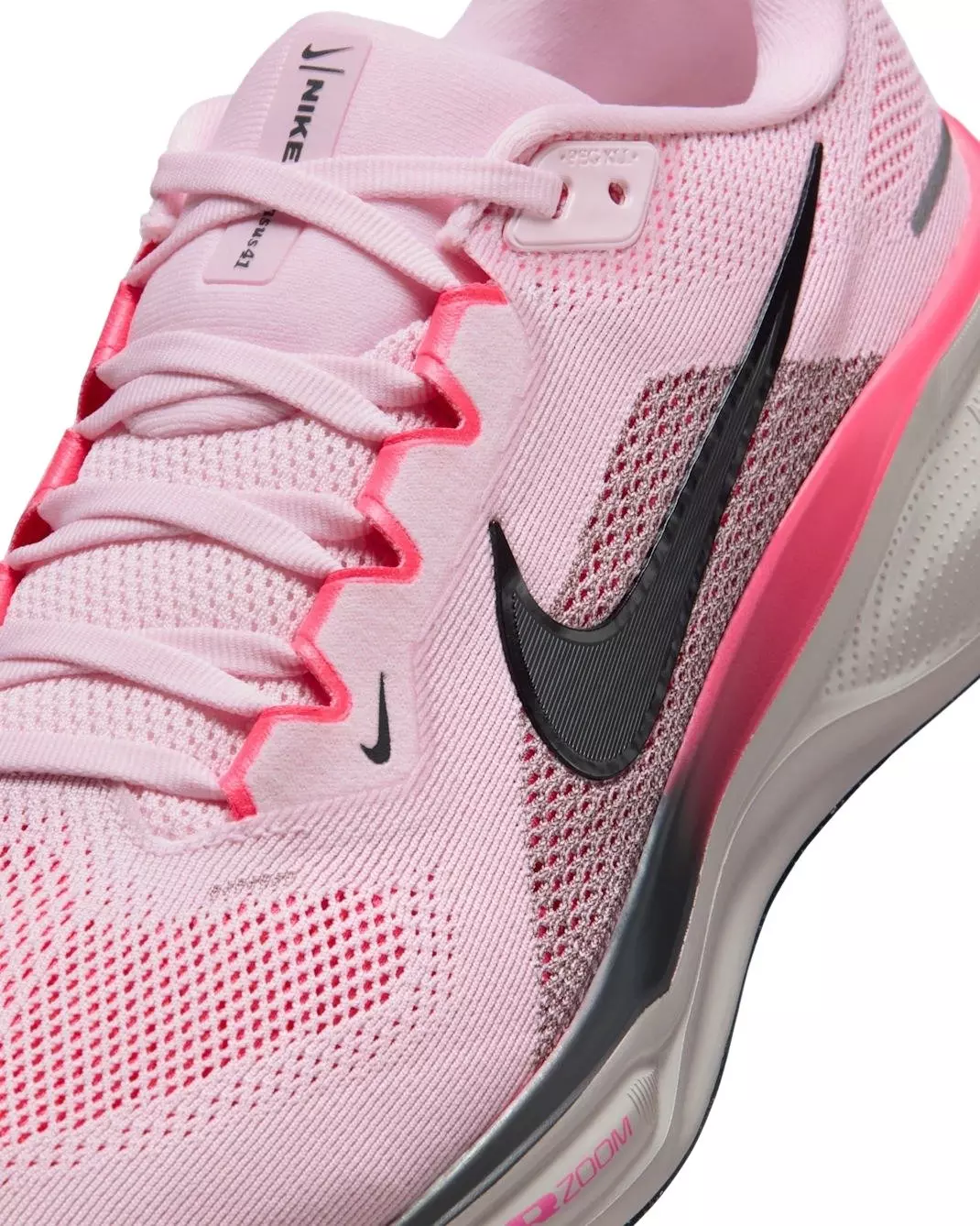 Nike Pegasus 41 "Pink Foam/Taupe Grey/Hyper Pink/Off Noir" Men's Running Shoe - PINK/GREY/PINK/OFF NOIR