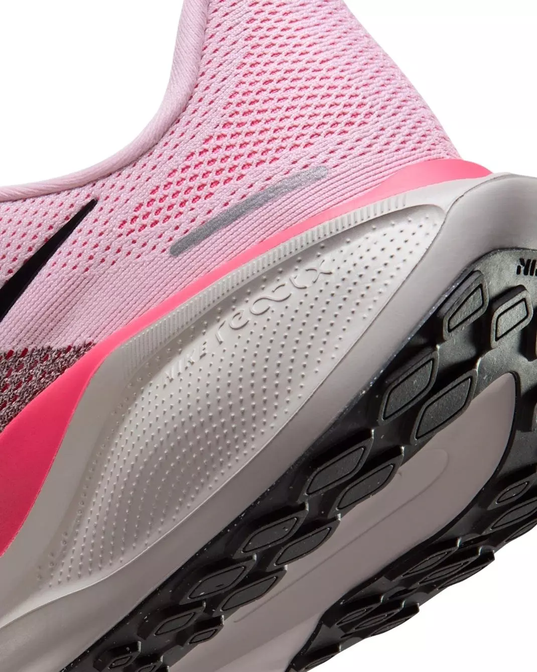 Nike Pegasus 41 "Pink Foam/Taupe Grey/Hyper Pink/Off Noir" Men's Running Shoe - PINK/GREY/PINK/OFF NOIR