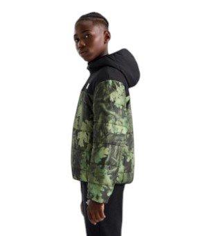 The North Face Big Boys' Reversible Shasta Full-Zip Hooded Jacket - Green/Black - GREEN/BLACK