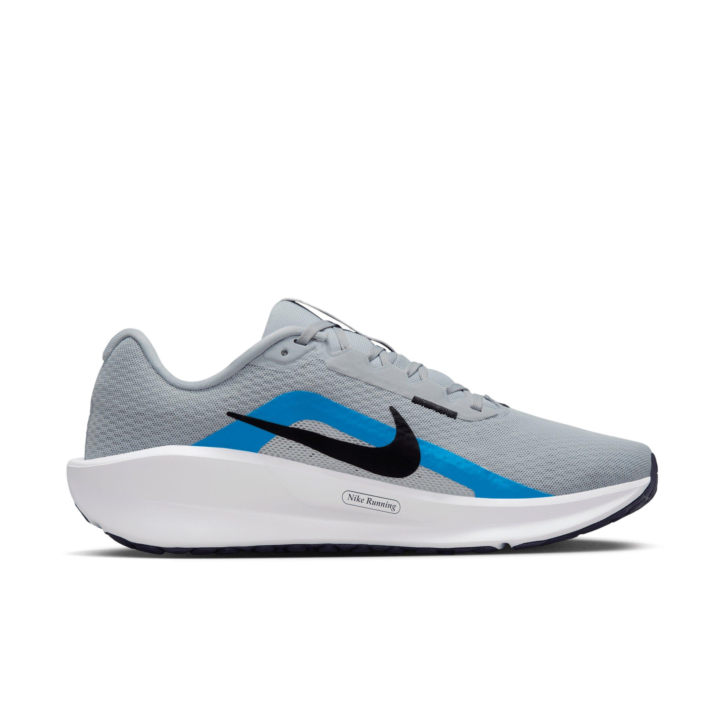 Nike Downshifter 13 "Wolf Grey/Blue Hero/White/Black" Men's Running Shoe - GREY/BLUE/WHITE/BLACK Thumbnail View 1