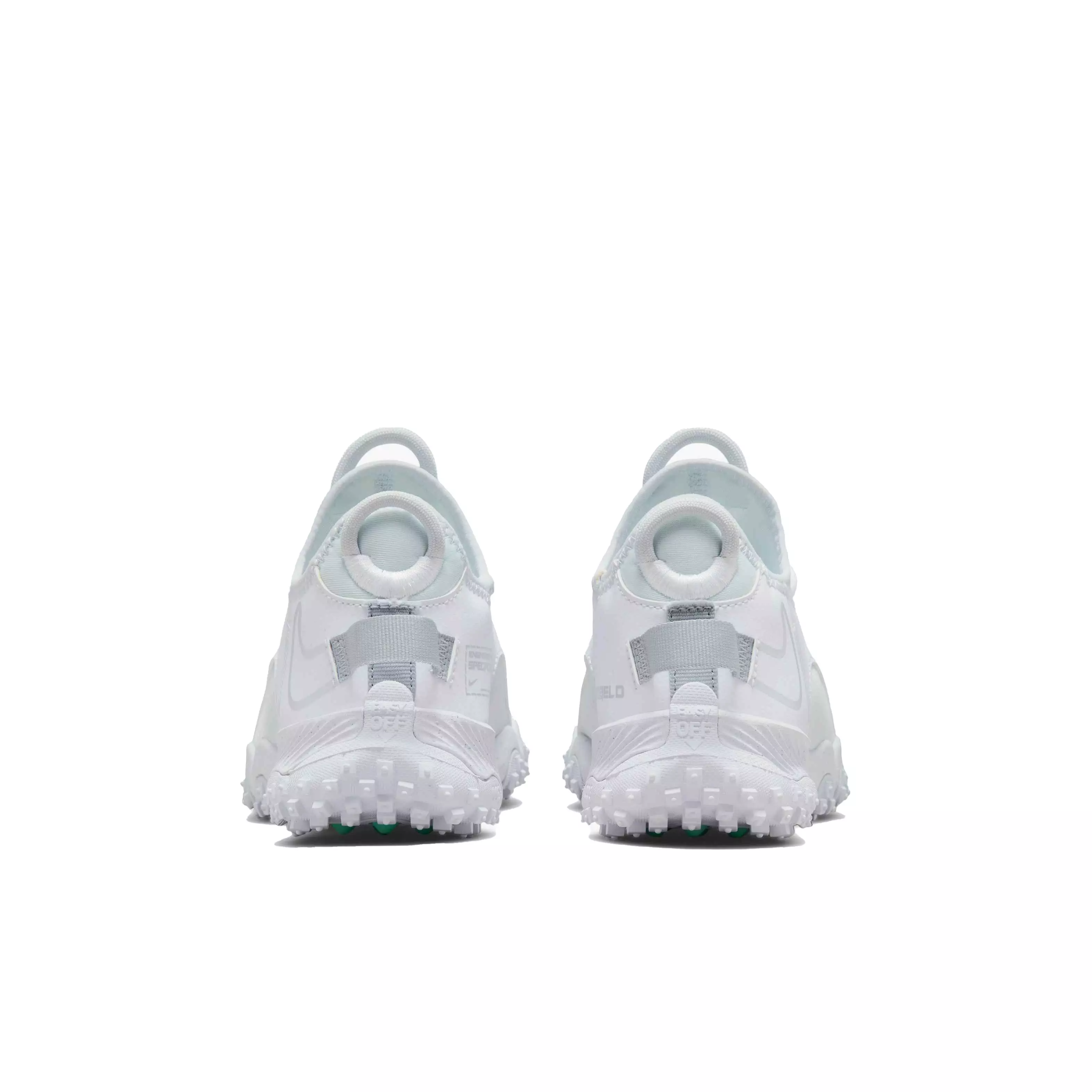 Nike Future Field "White/Pure Platinum/Pure Platinum" Grade School Boys' Football Cleat - WHITE/PLATINUM/PLATINUM