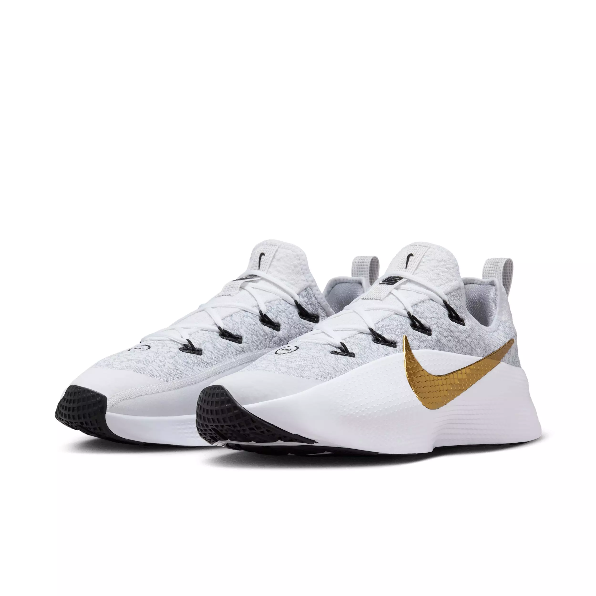 Nike LeBron TR 1 "Wolf Grey/White/Bronze/Metallic Gold" Men's Workout Shoe - GREY/WHITE/BRONZE/GOLD