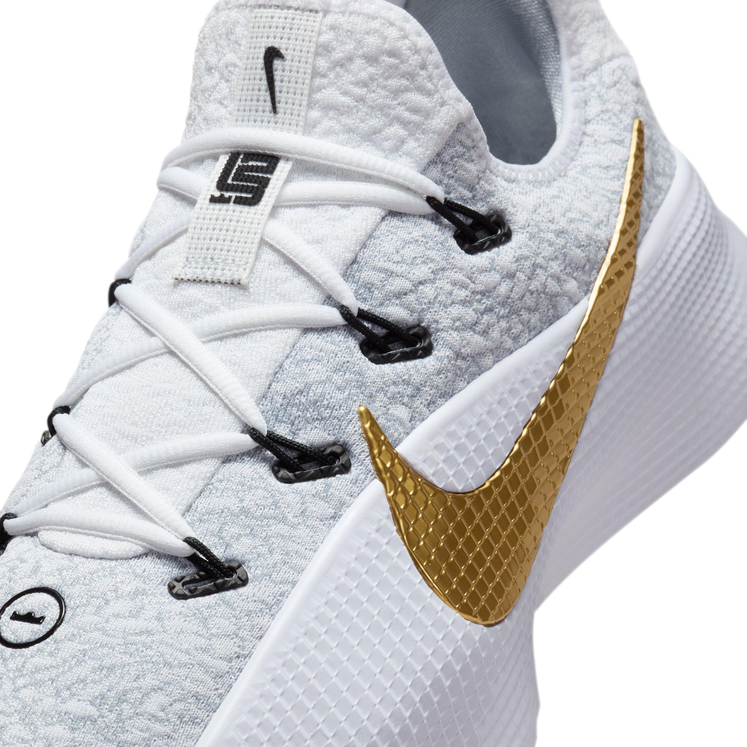 Nike LeBron TR 1 "Wolf Grey/White/Bronze/Metallic Gold" Men's Workout Shoe - GREY/WHITE/BRONZE/GOLD Thumbnail View 7