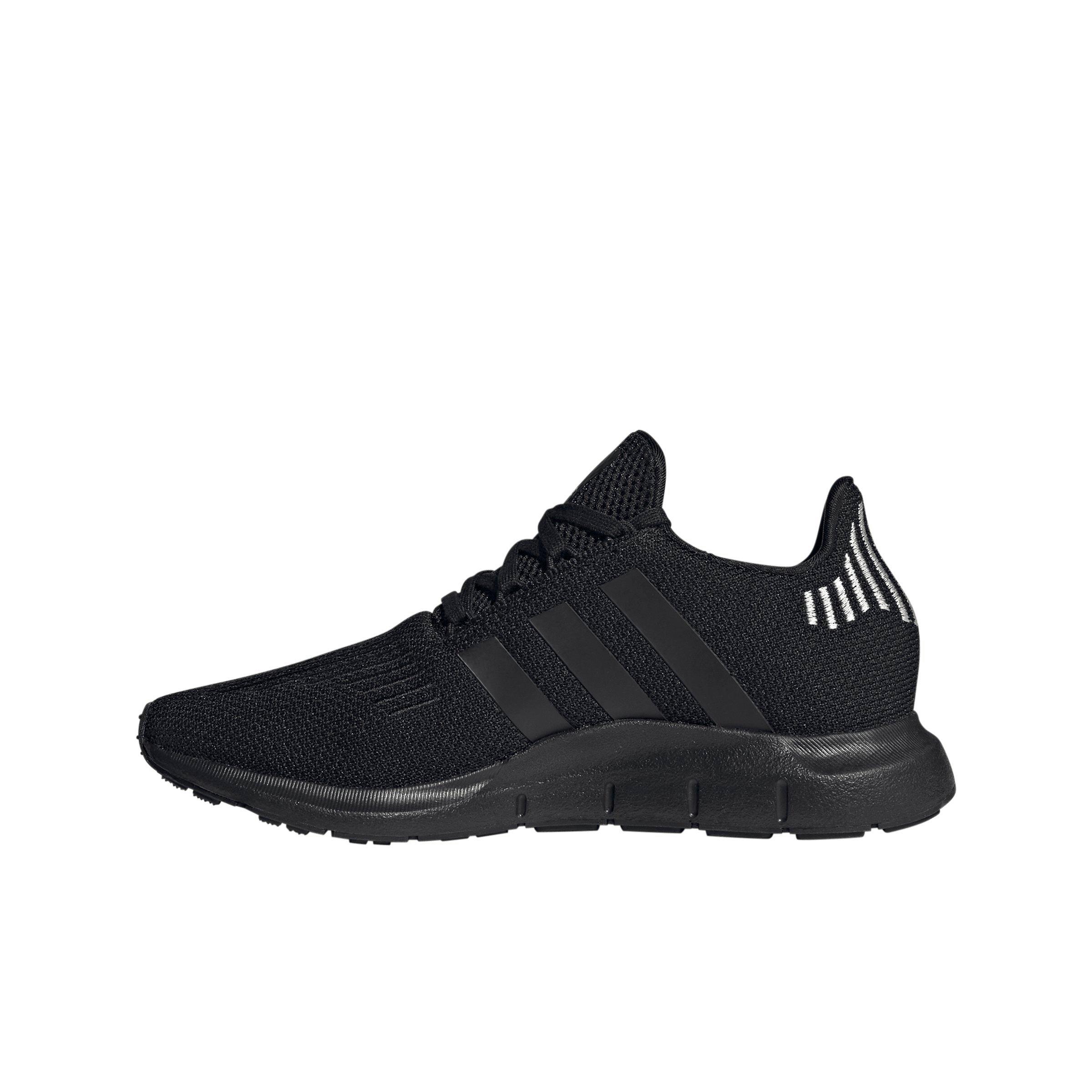 adidas Swift Run 1.0 "Core Black/Core Black/Wonder Aqua" Women's Running Shoe - BLACK/BLACK/AQUA Thumbnail View 2