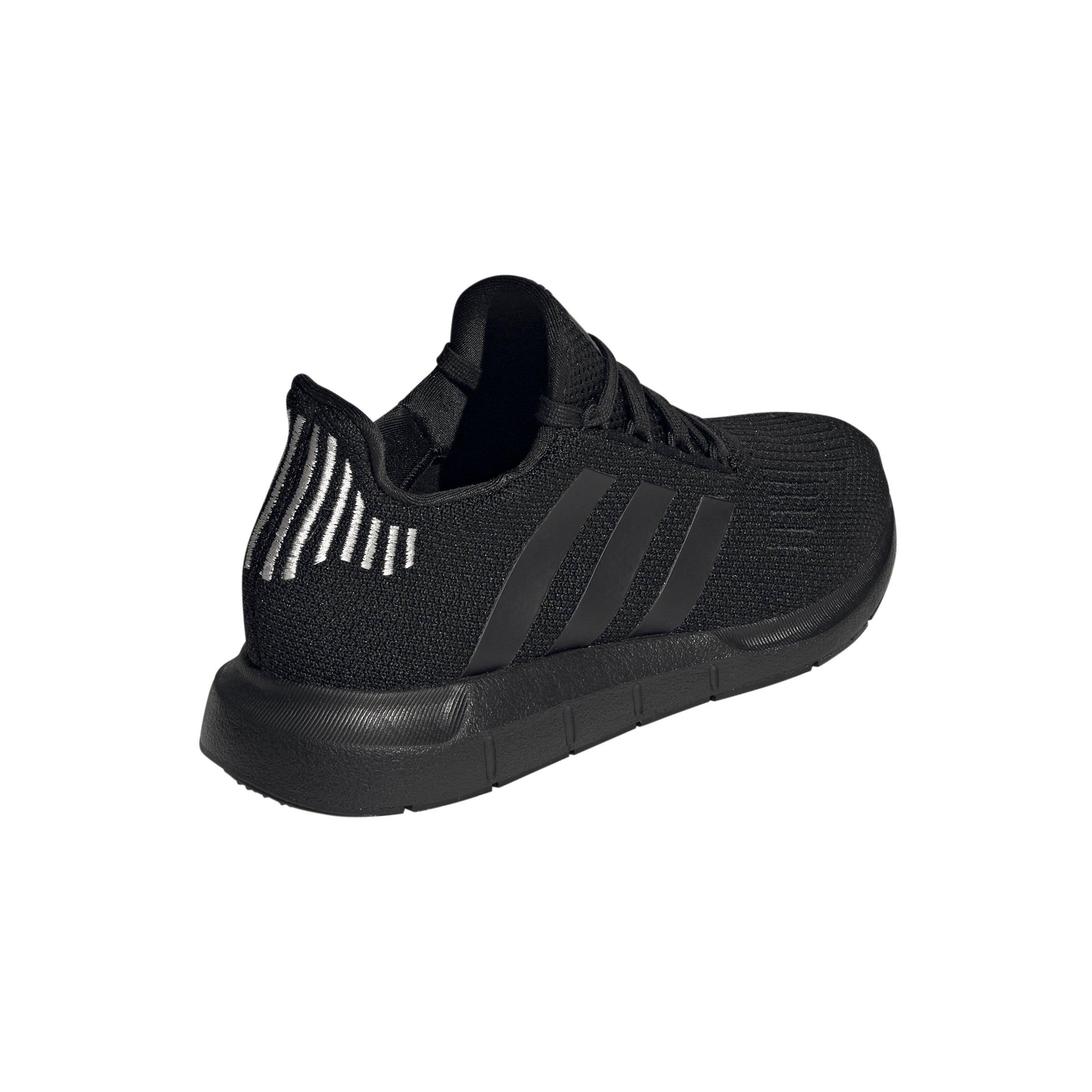 adidas Swift Run 1.0 "Core Black/Core Black/Wonder Aqua" Women's Running Shoe - BLACK/BLACK/AQUA Thumbnail View 4