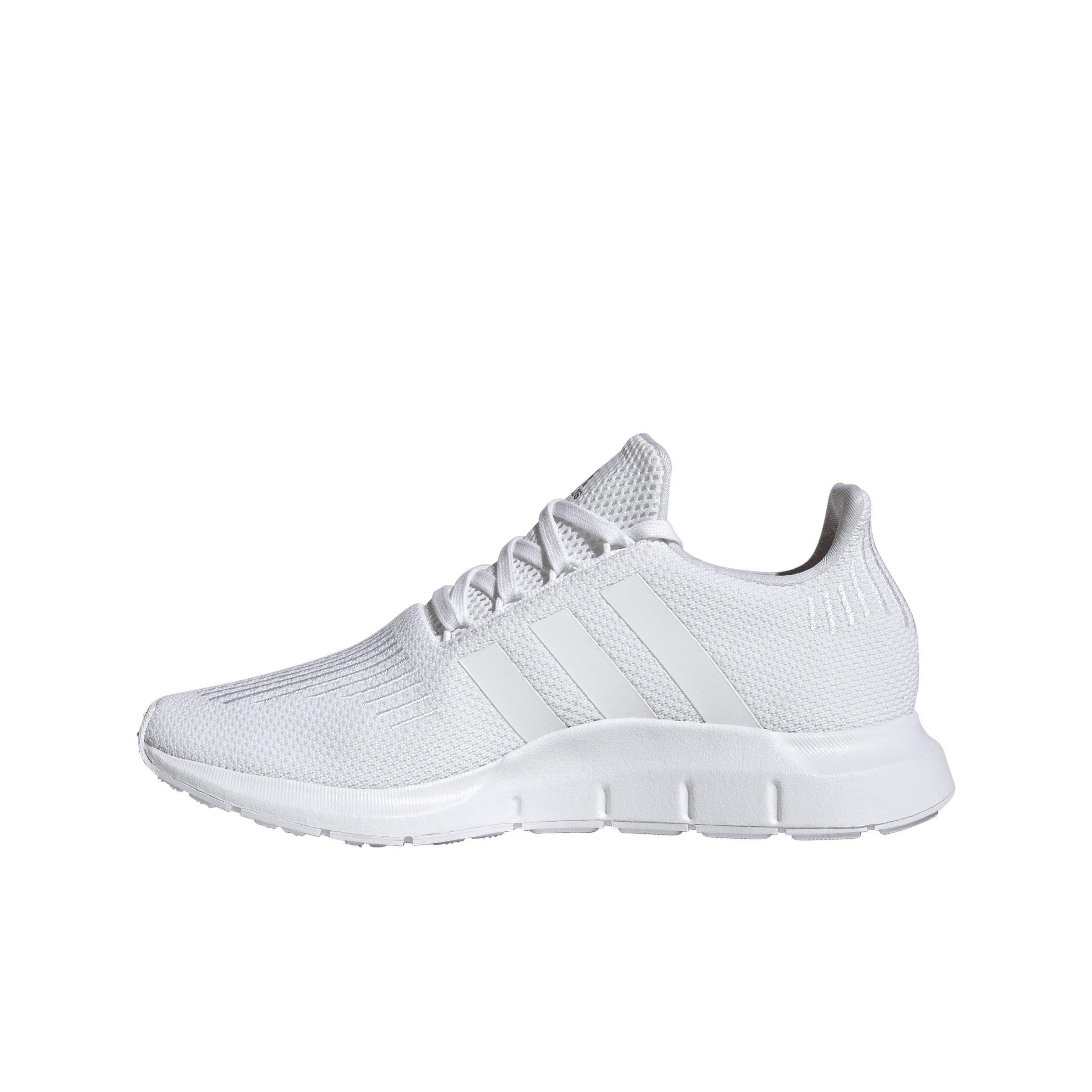adidas Swift Run 1.0 "Ftwr White/Ftwr White/Gold Metallic" Women's Running Shoe - WHITE/WHITE/GOLD Thumbnail View 2