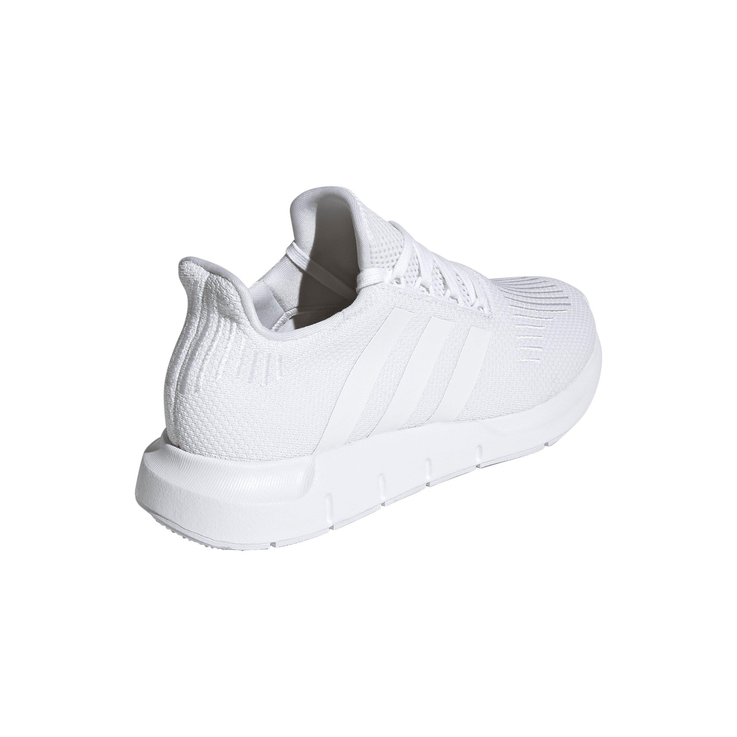 All white adidas swift sales run women's