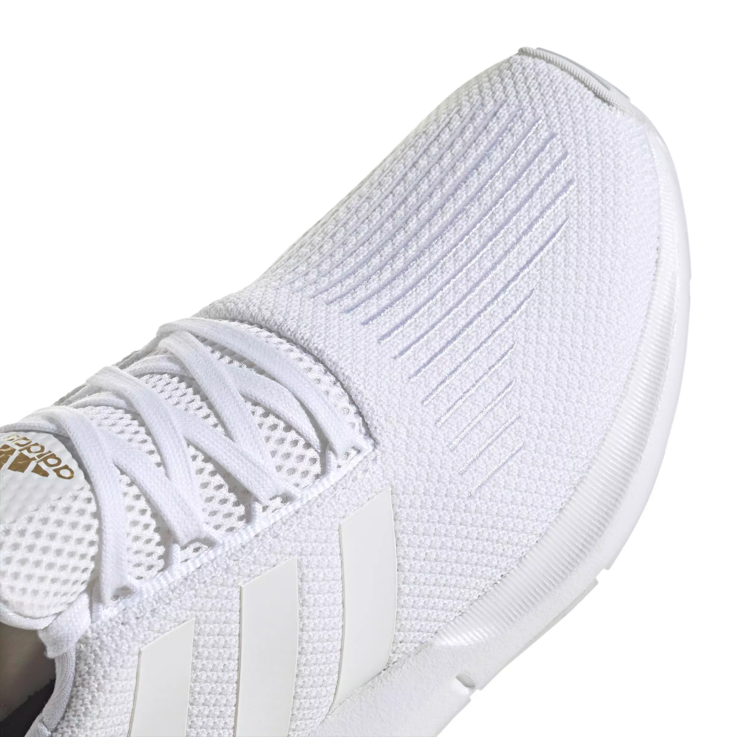 adidas Swift Run 1.0 "Ftwr White/Ftwr White/Gold Metallic" Women's Running Shoe - WHITE/WHITE/GOLD