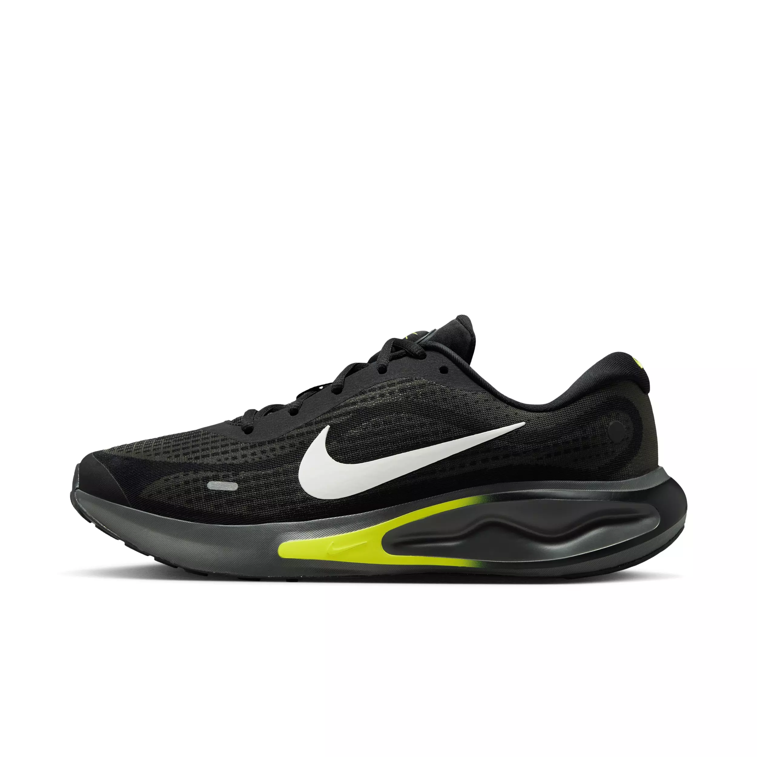 Nike Journey Run "Black/Anthracite/Cyber/Summit White" Men's Running Shoe - BLACK/ANTHRACITE/CYBER/WHITE