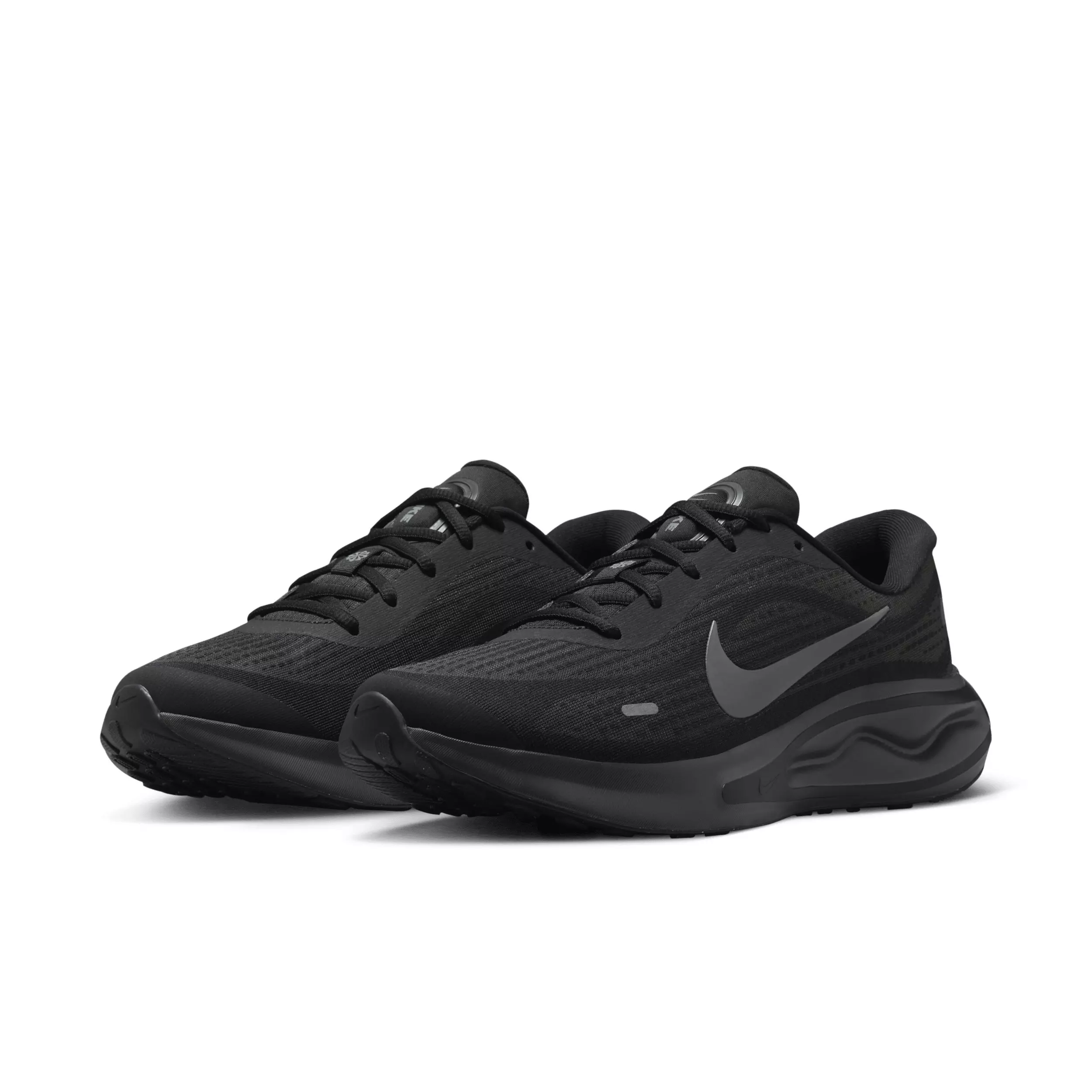 Nike Journey Run "Black/Medium Ash/Smoke Grey" Men's Running Shoe - BLACK/MD ASH/GREY