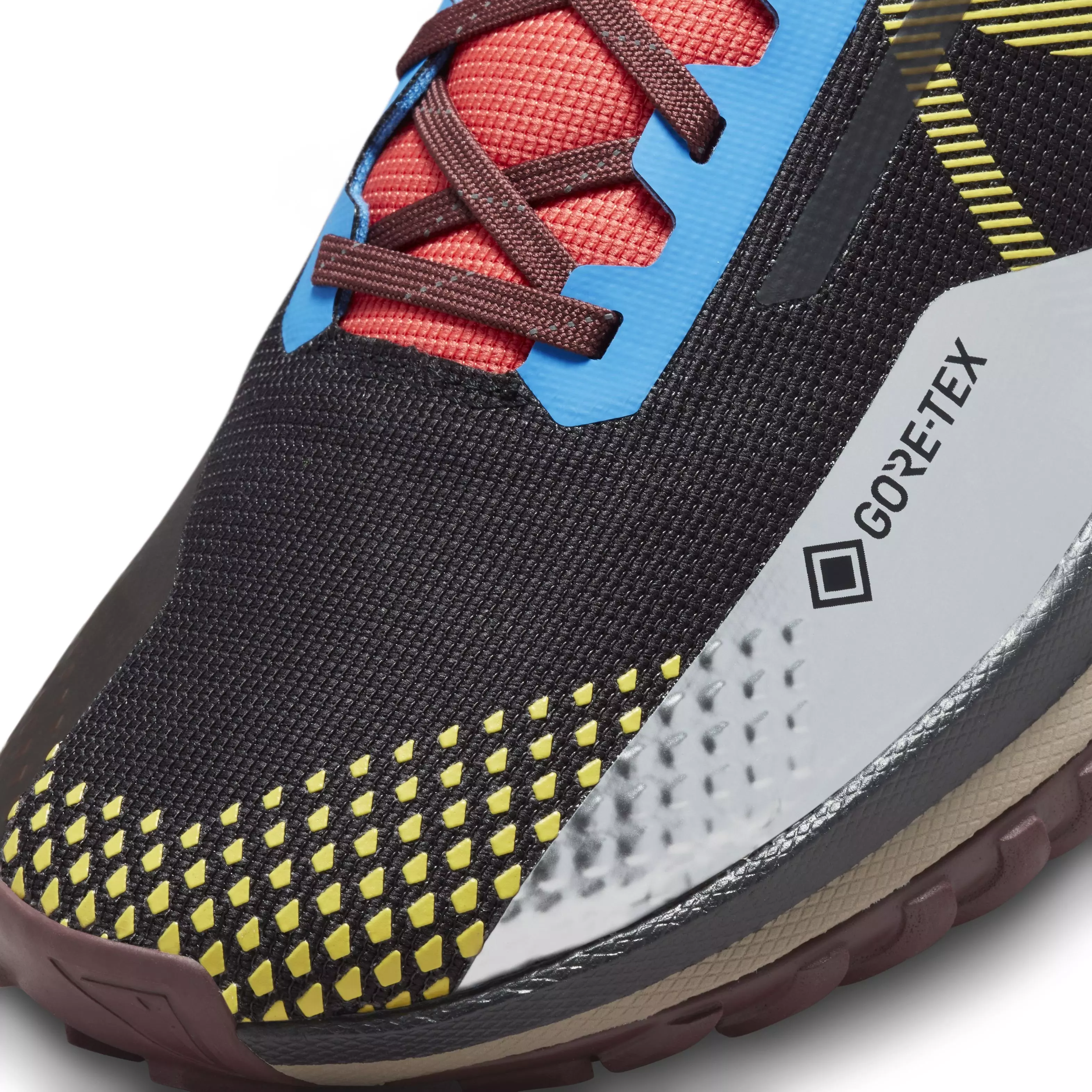 Nike Pegasus Trail 4 GORE-TEX "Black/Vivid Sulfur/Light Photo Blue" Men's Trail Running Shoe - BLACK/SULFUR/LT BLUE