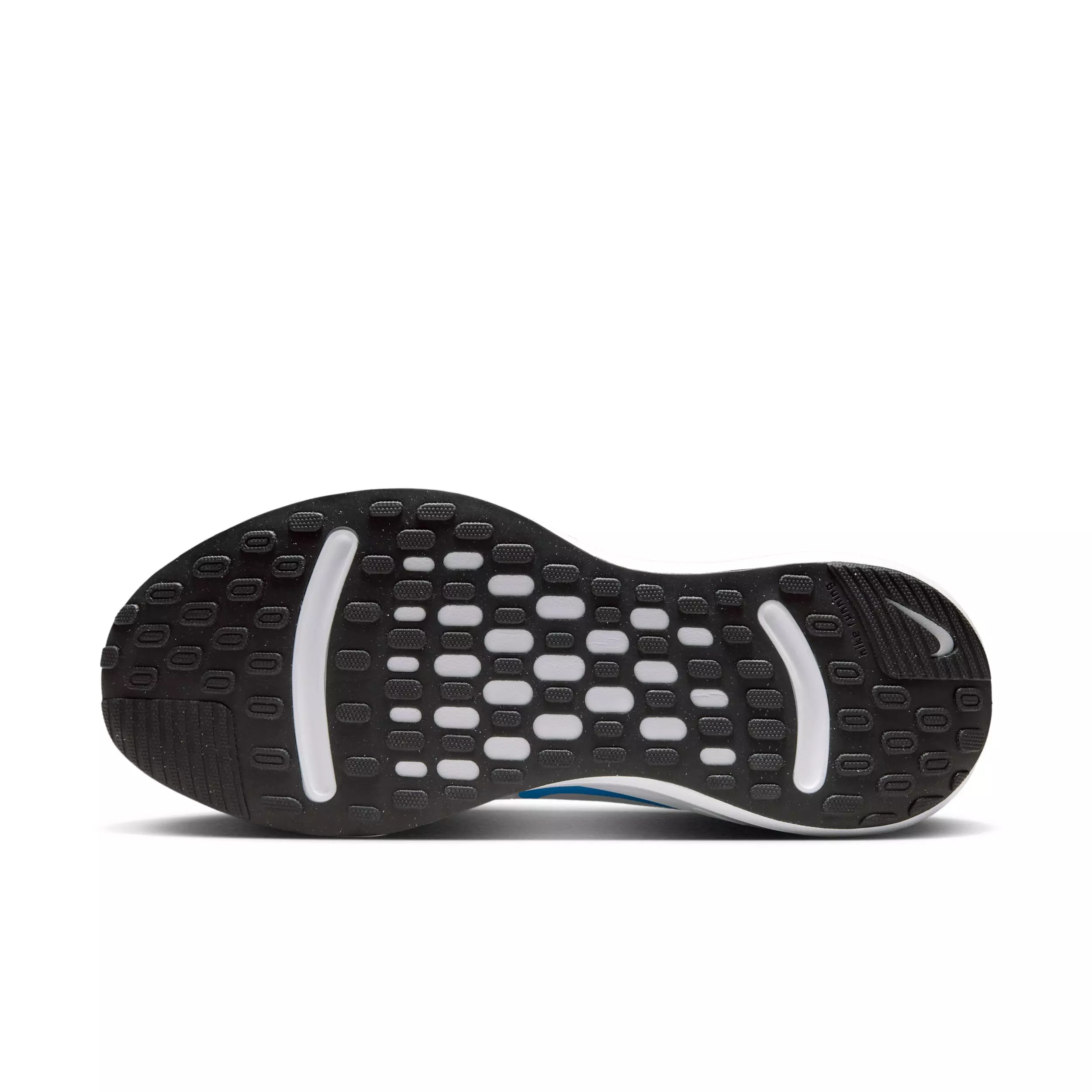 Nike Journey Run "White/Pure Platinum/Black/Blue Hero" Men's Running Shoe - WHITE/PLATINUM/BLACK/BLUE