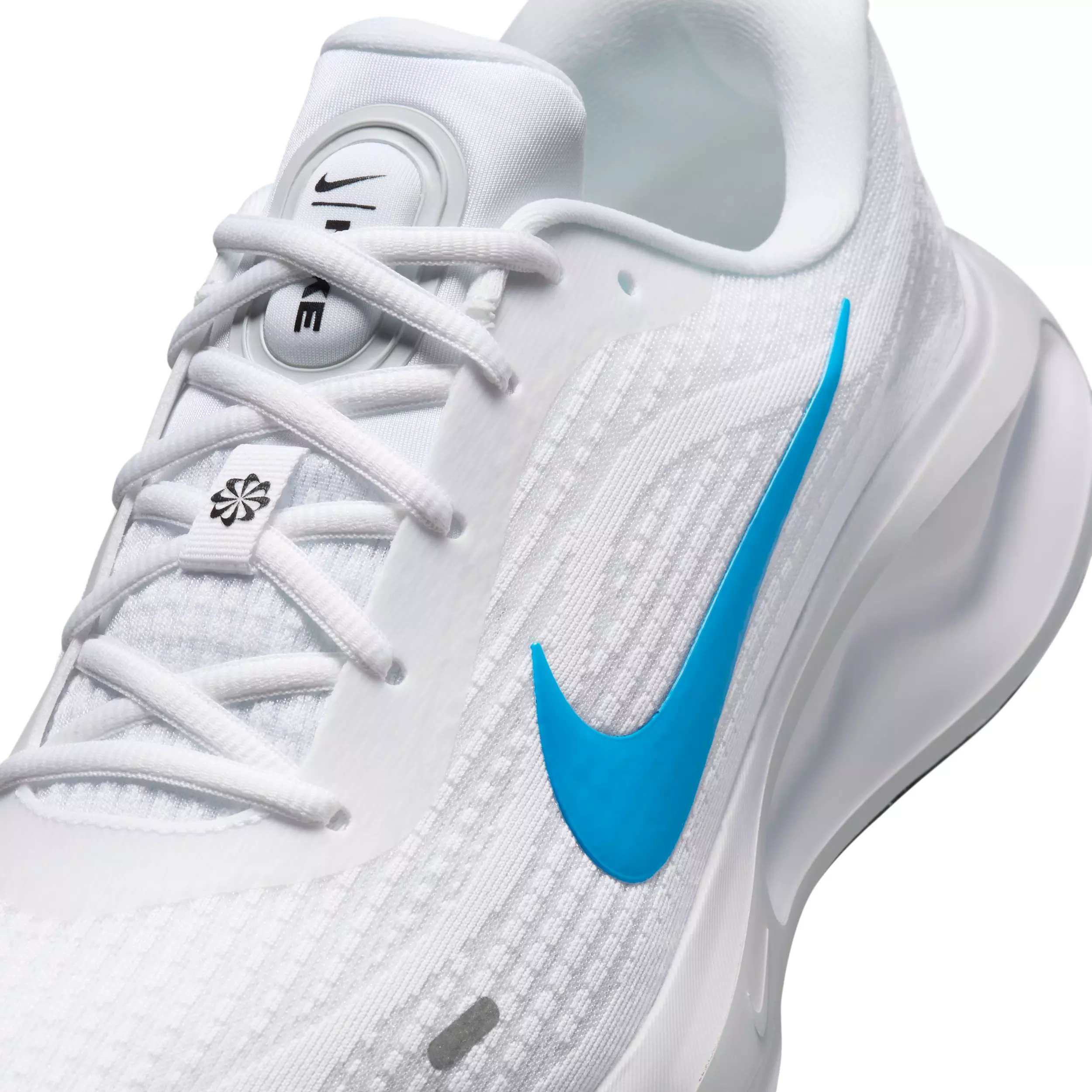 Nike Journey Run "White/Pure Platinum/Black/Blue Hero" Men's Running Shoe - WHITE/PLATINUM/BLACK/BLUE