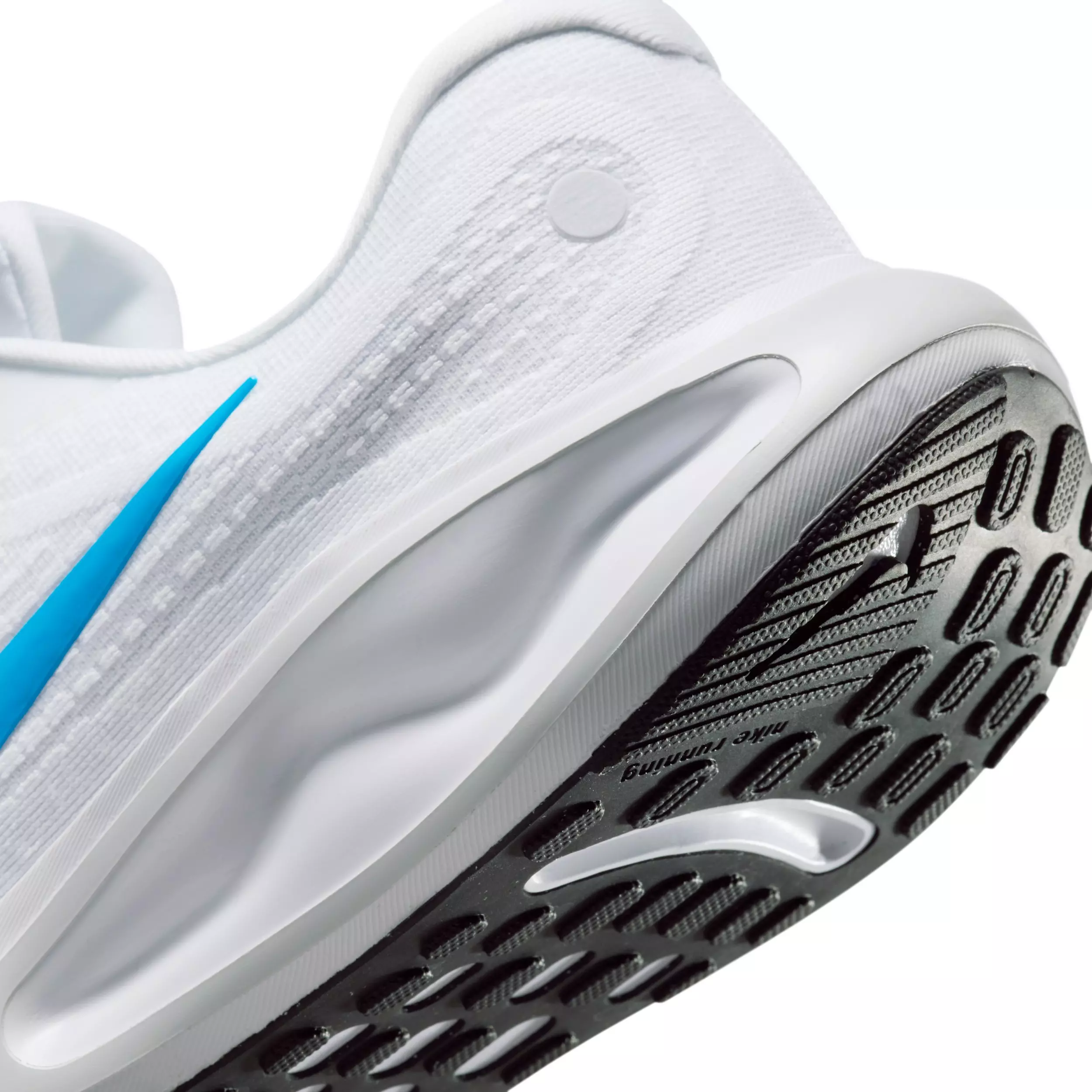 Nike Journey Run "White/Pure Platinum/Black/Blue Hero" Men's Running Shoe - WHITE/PLATINUM/BLACK/BLUE