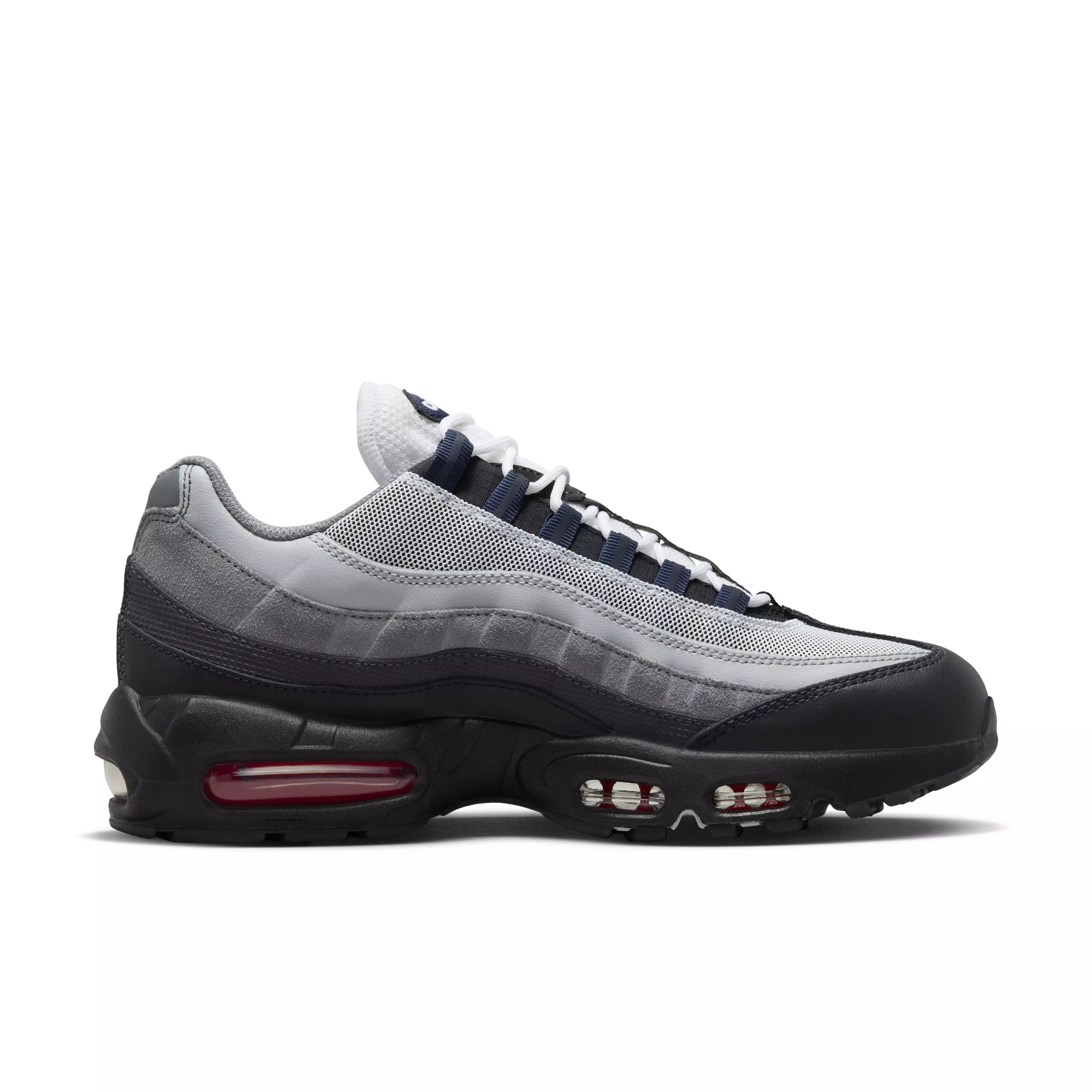 Nike Air Max 95 "Black/Track Red/Anthracite/Smoke Grey" Men's Shoe - BLACK/RED/ANTHRACITE/GREY