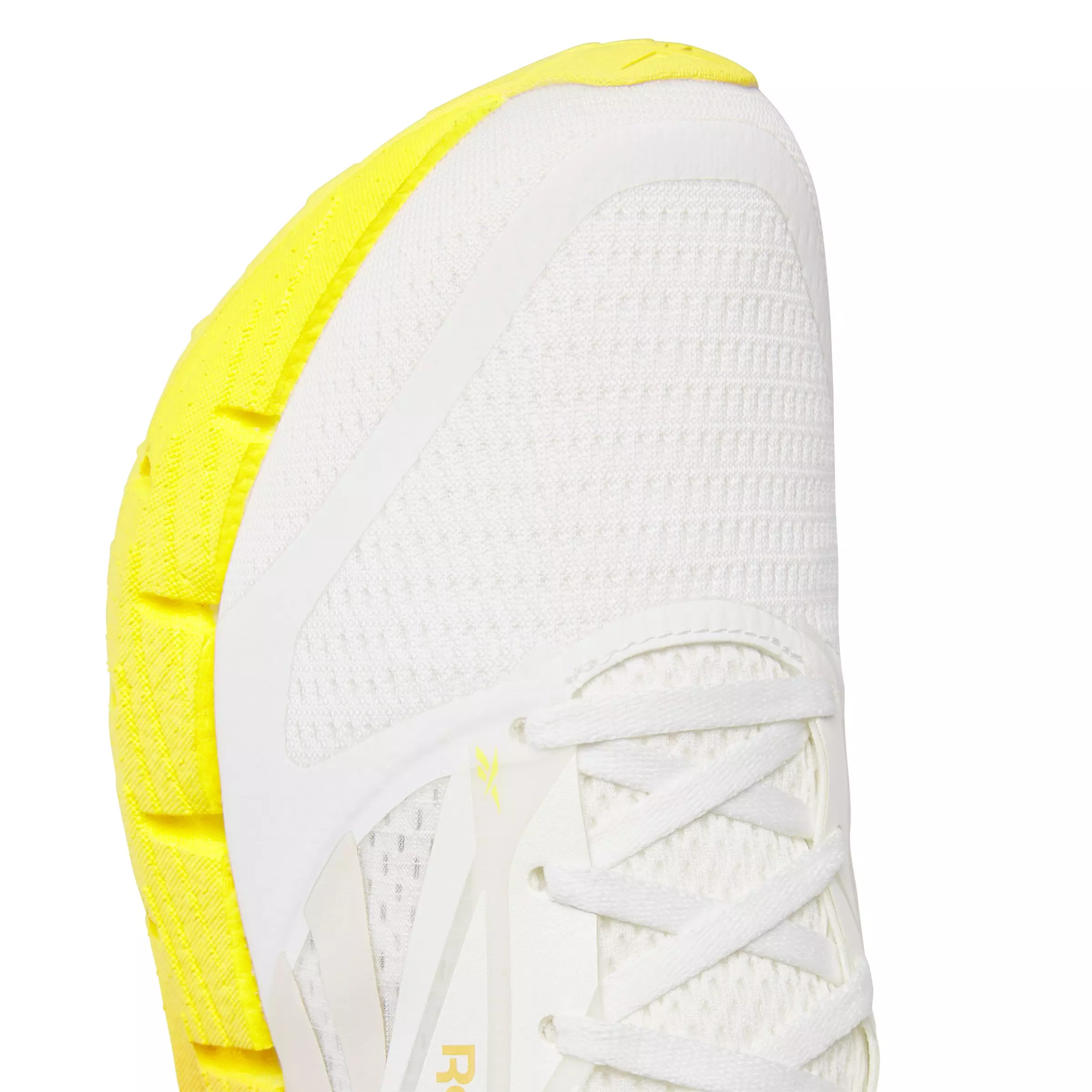 Reebok FloatZig 1 "White/Off White/Yellow" Men's Running Shoe - WHITE/OFF WHITE/YELLOW