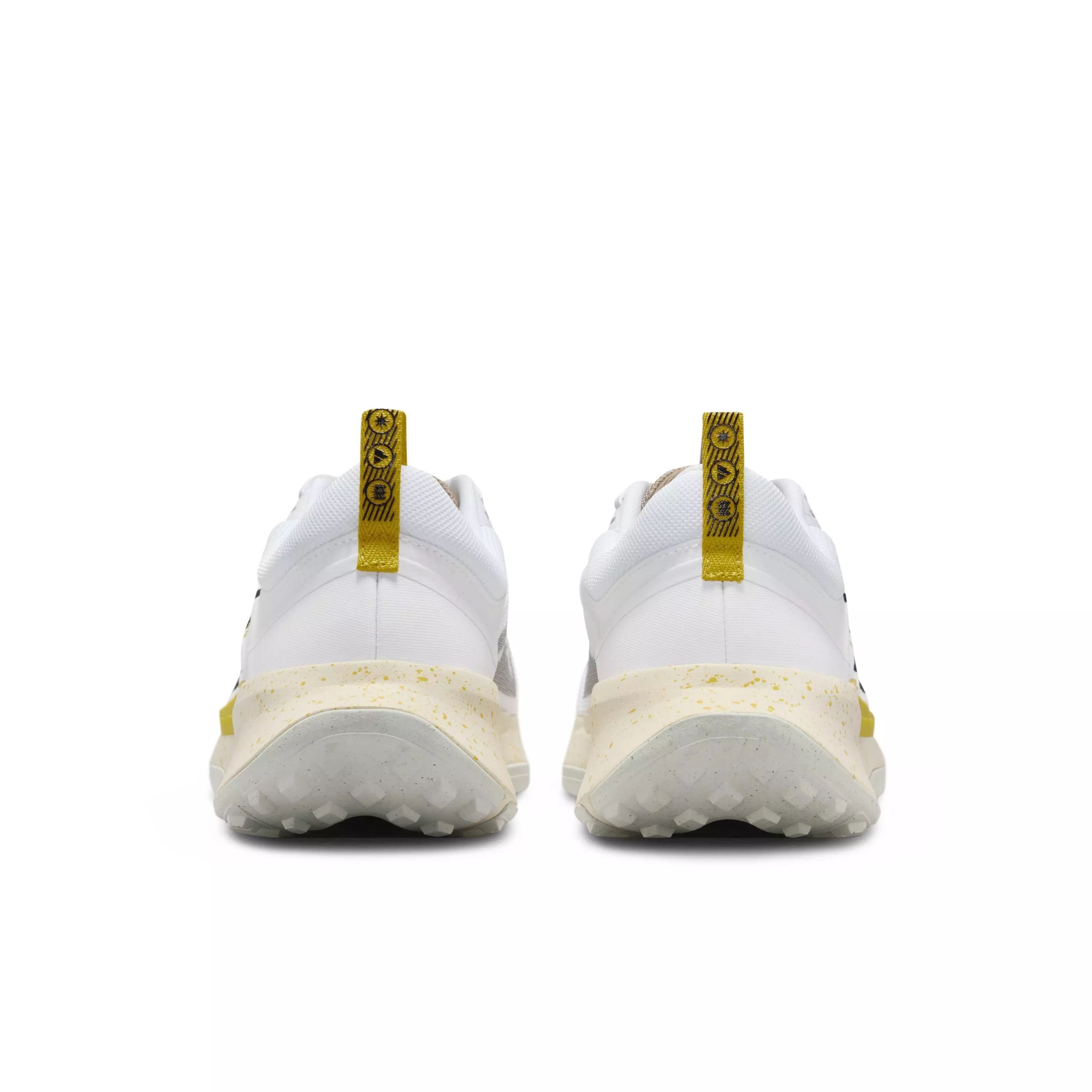 Nike Juniper Trail 2 "White/Black/Vivid Sulfur/Khaki" Men's Trail Running Shoe - WHITE/BLACK/SULFUR/KHAKI