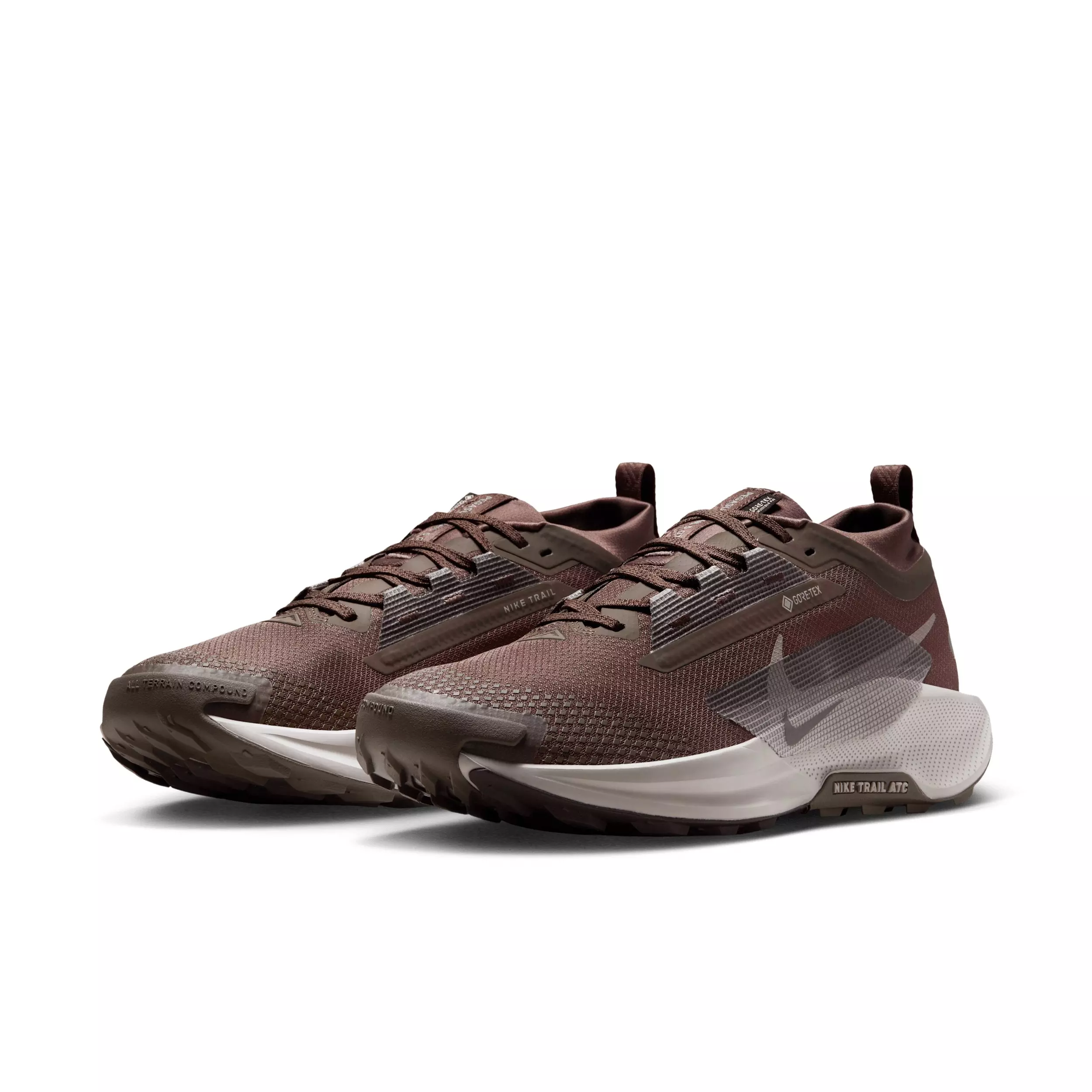 Nike Pegasus Trail 5 GORE-TEX "Ironstone/Velvet Brown/Cave Stone/Grey" Men's Trail Running Shoe - IRONSTONE/BROWN/STONE/GREY