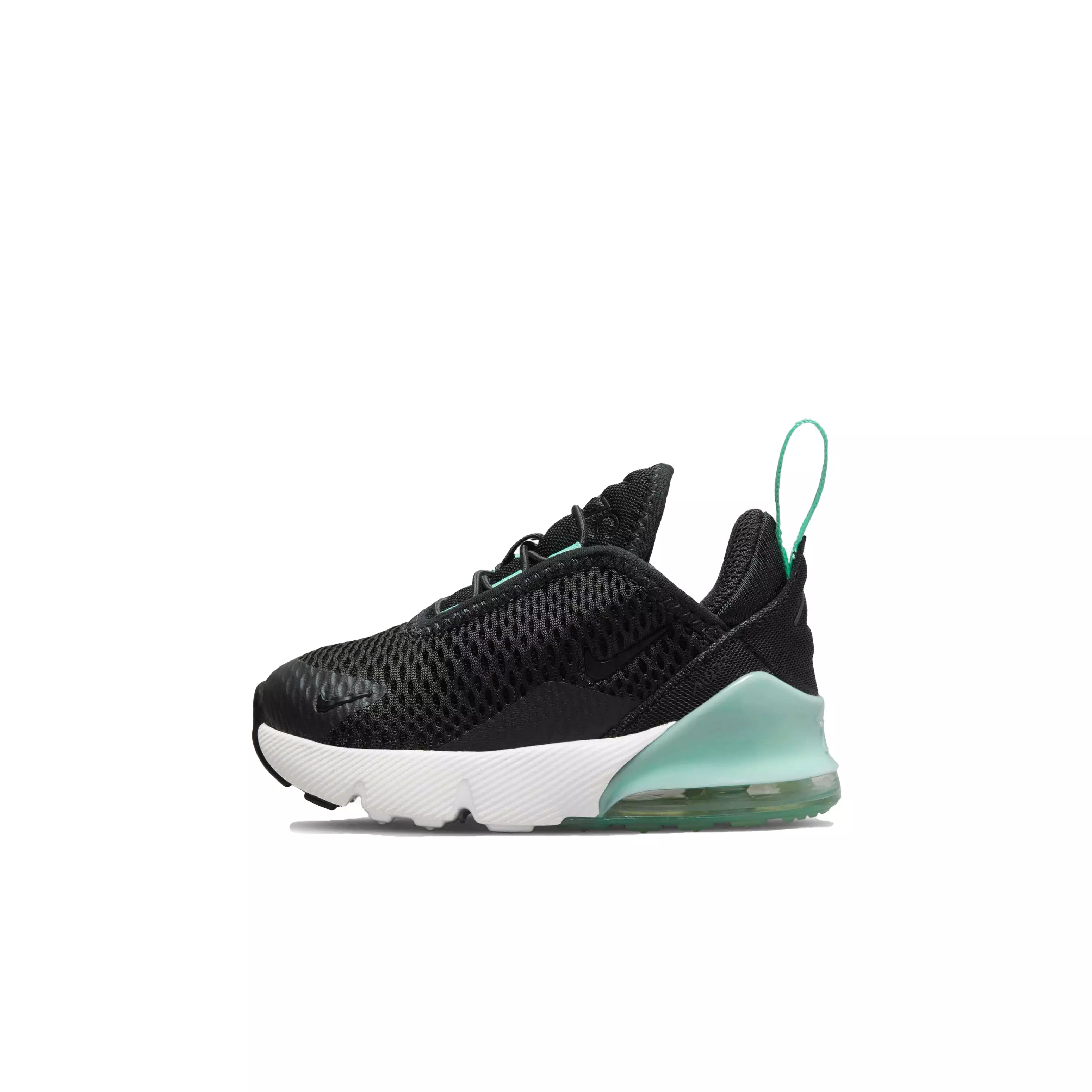 Nike Air Max 270 "Off Noir/Black/Summit White/Mint Foam" Infant Boys' Shoe - BLACK