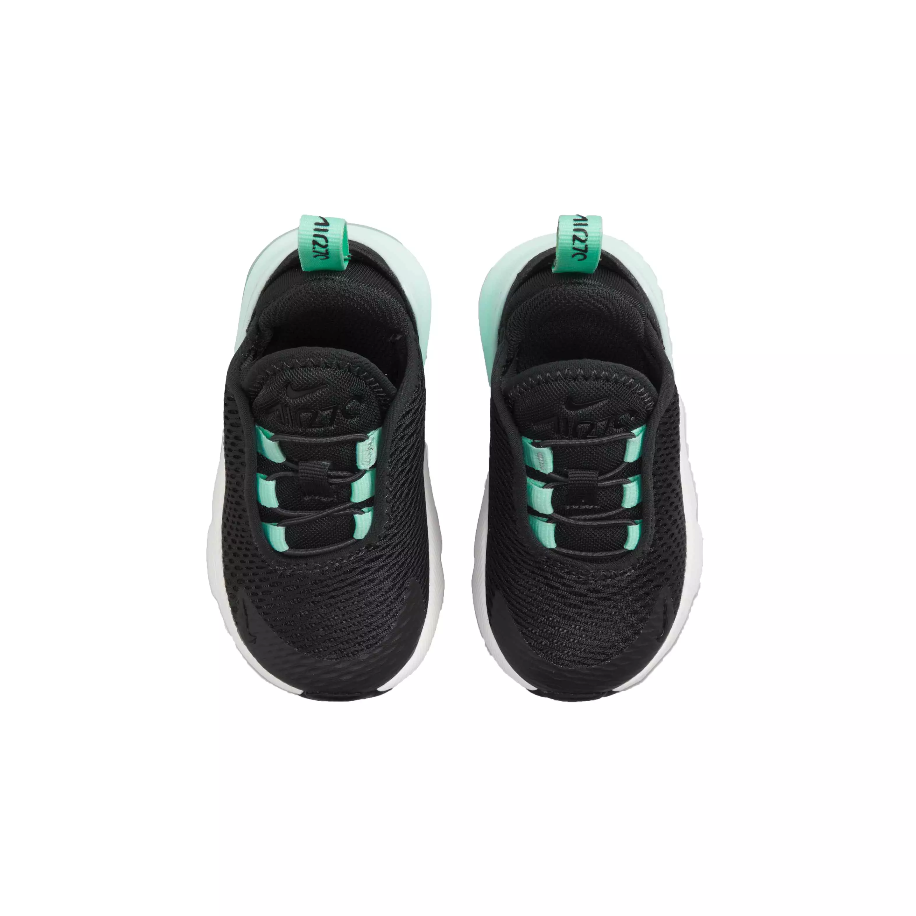 Nike Air Max 270 "Off Noir/Black/Summit White/Mint Foam" Infant Boys' Shoe - BLACK