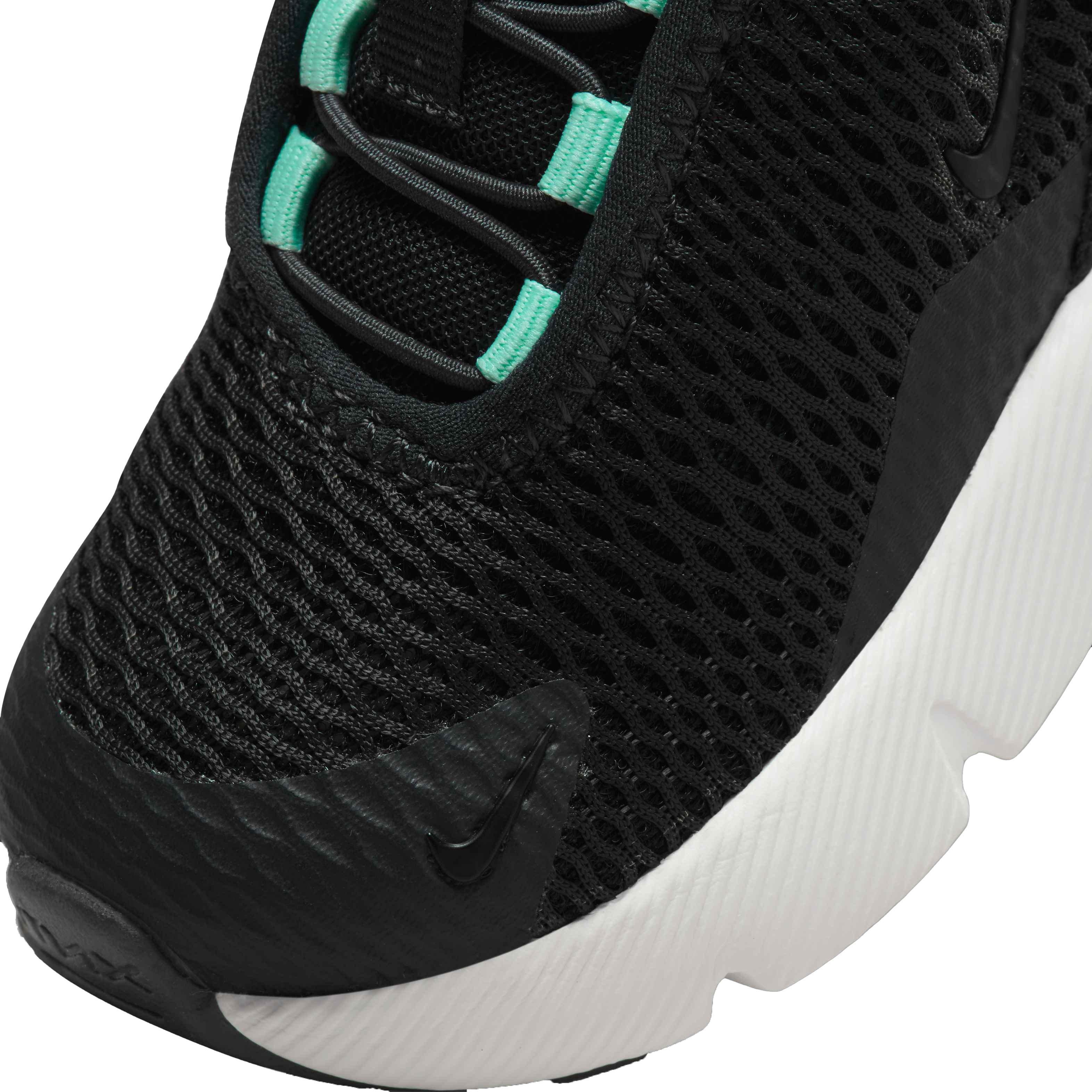 Nike Air Max 270 "Off Noir/Black/Summit White/Mint Foam" Infant Boys' Shoe - BLACK Thumbnail View 7