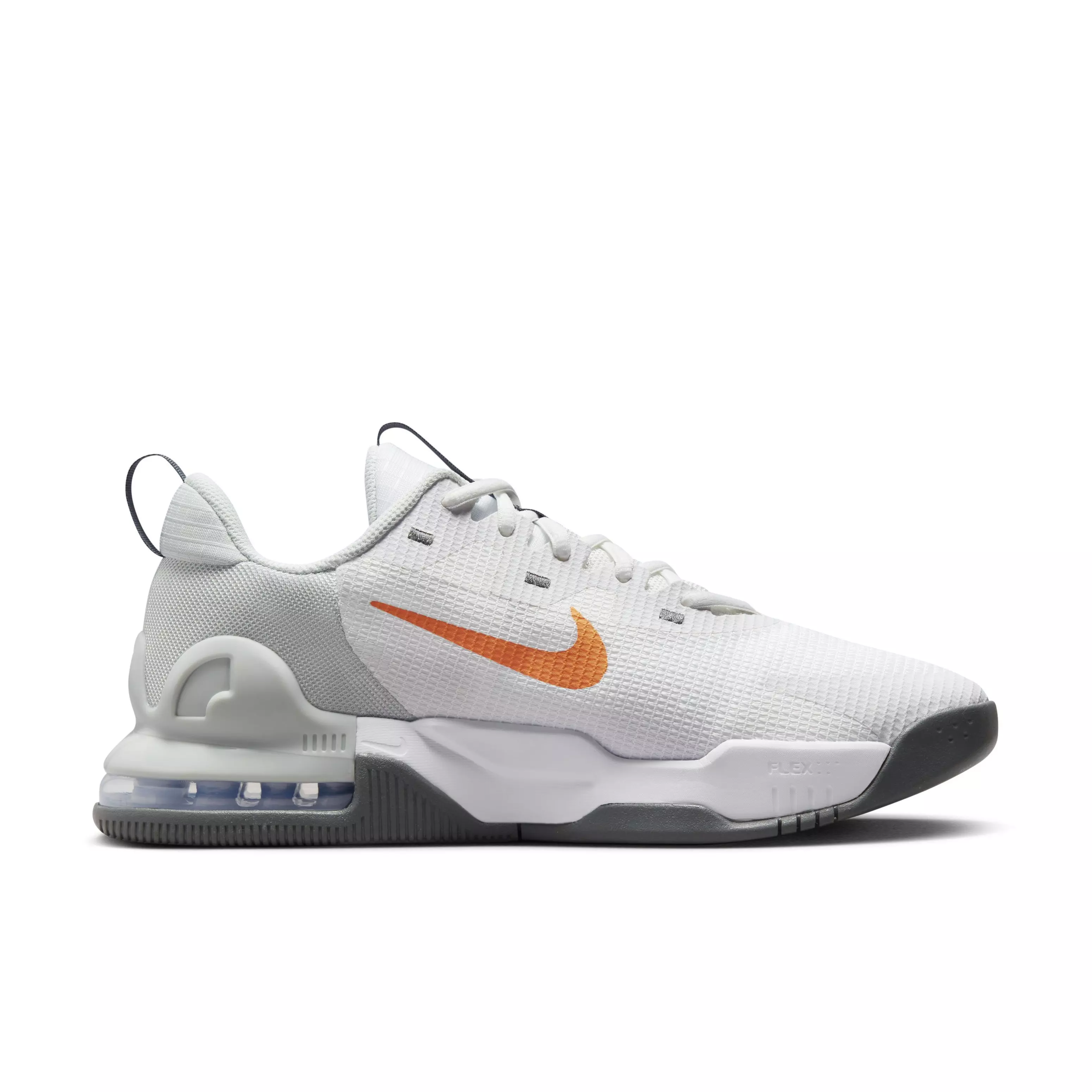 Nike Air Max Alpha Trainer 5 "Summit White/Bright Mandarin" Men's Training Shoe - WHITE/MANDARIN