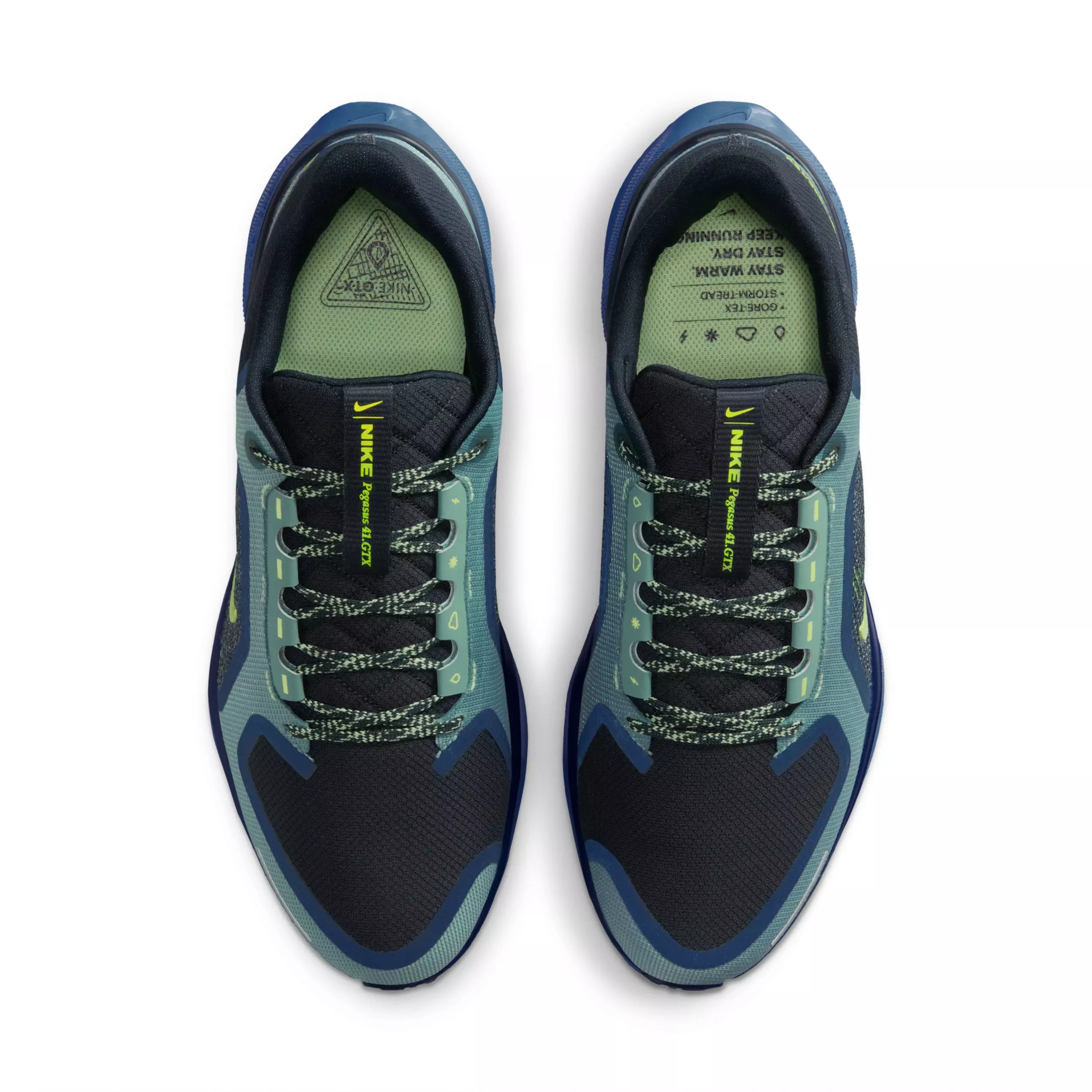 Nike Pegasus 41 GORE-TEX "Cannon/Obsidian/Seaweed/Volt" Men's Running Shoe - CANNON/OBSIDIAN/SEAWEED/VOLT