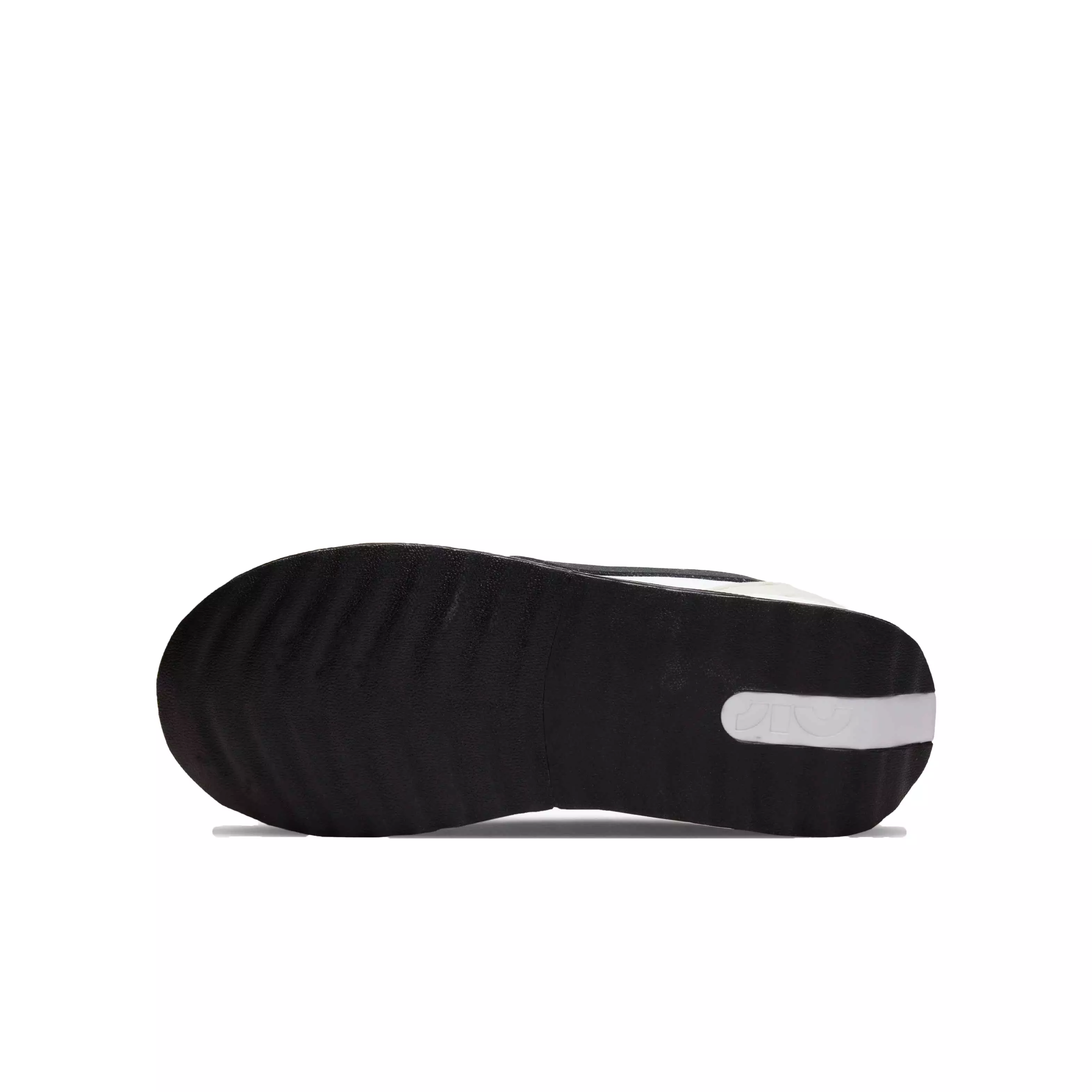 Nike Air Max Dawn "White/Black/Light Bone" Grade School Boys' Shoe - WHITE