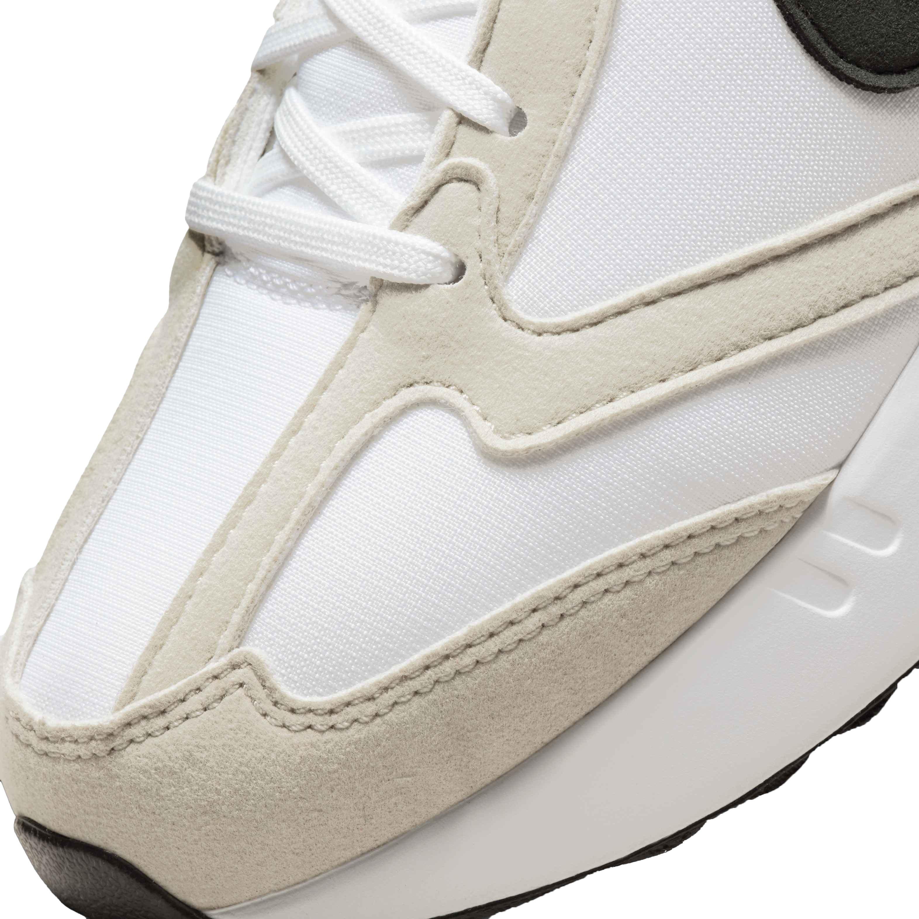 Nike Air Max Dawn "White/Black/Light Bone" Grade School Boys' Shoe - WHITE Thumbnail View 7