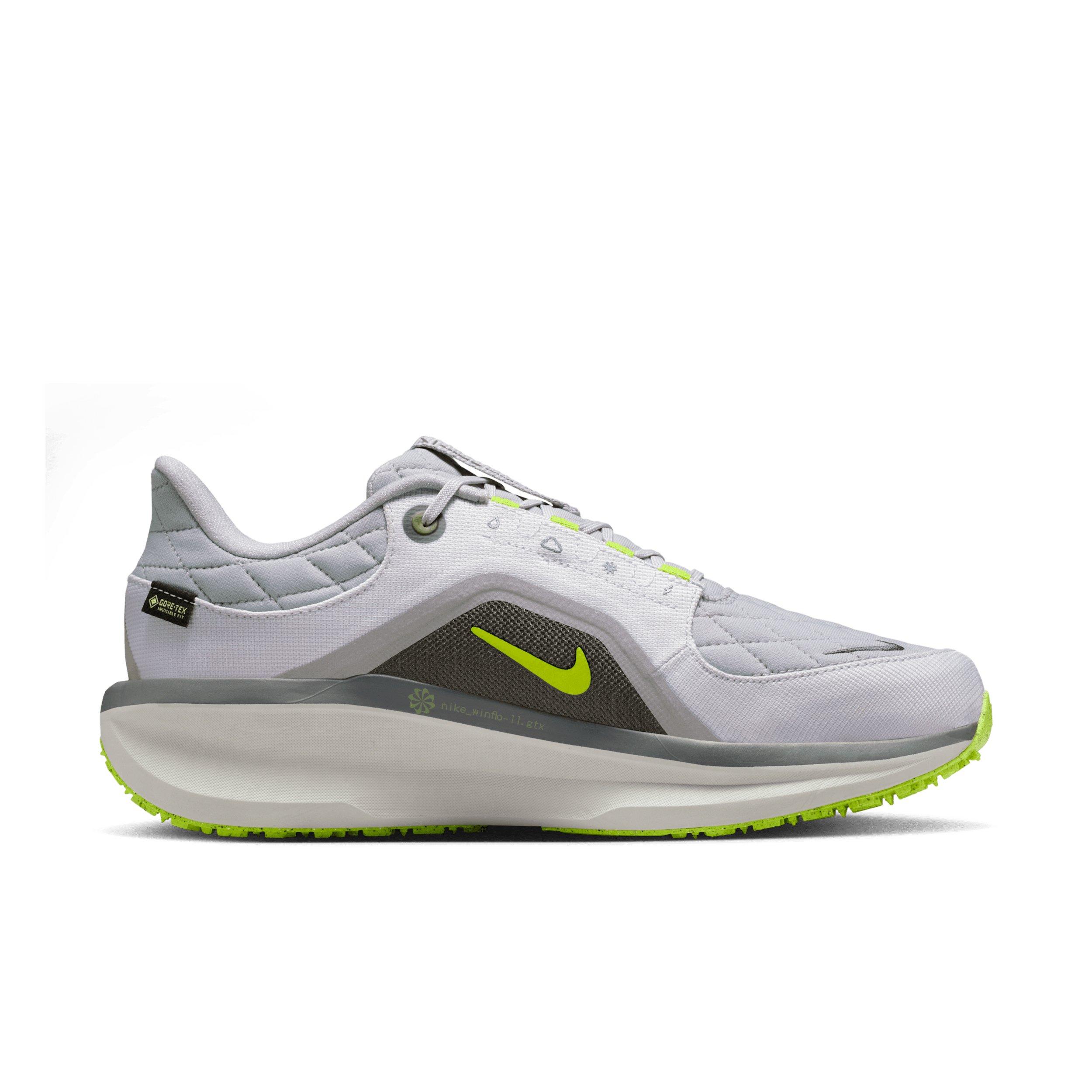 Nike Winflo 11 GORE-TEX "Light Smoke Grey/Pure Platinum/Anthracite/Cyber" Men's Running Shoe - LT GREY/PLATINUM/ANTHRACITE/CYBER Thumbnail View 1