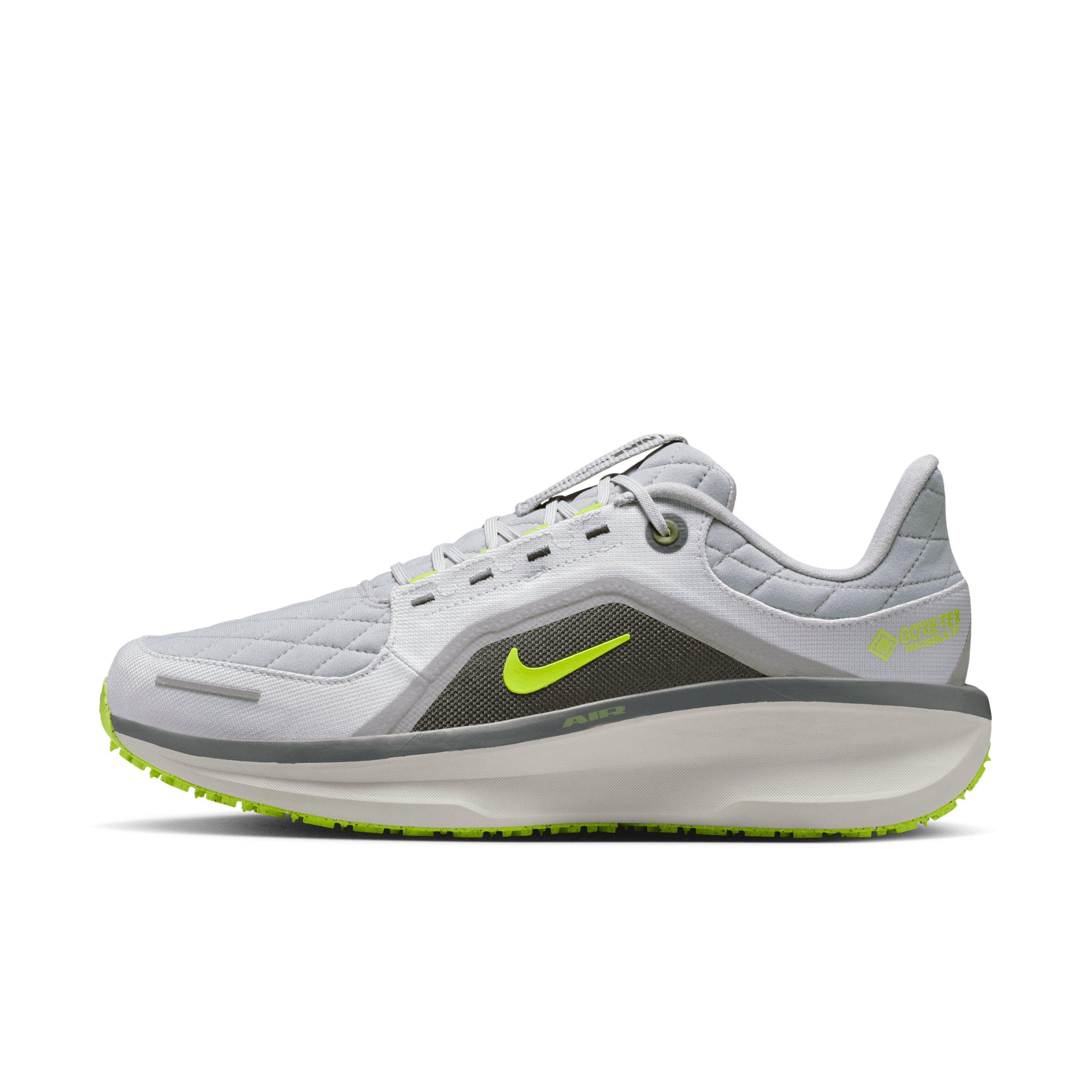 Nike Winflo 11 GORE-TEX "Light Smoke Grey/Pure Platinum/Anthracite/Cyber" Men's Running Shoe - LT GREY/PLATINUM/ANTHRACITE/CYBER Thumbnail View 2