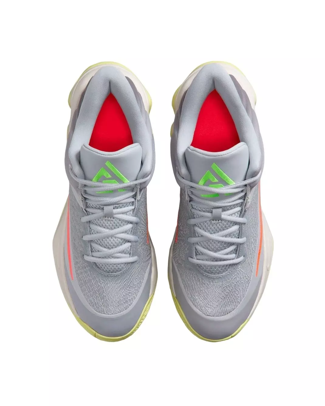 Nike Giannis Immortality 4 "Wolf Grey/Summit White/Luminous Green/Silver" Men's Basketball Shoe - GREY/WHITE/GREEN/SILVER